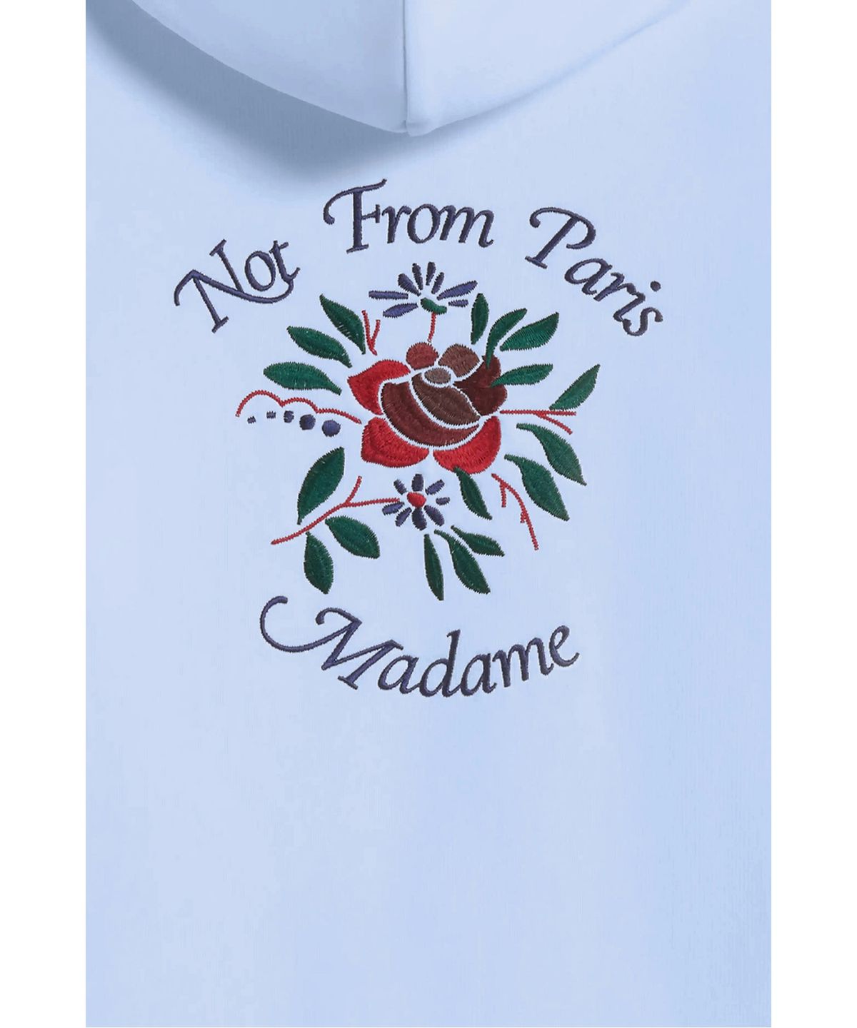 드롤드무슈(DROLE DE MONSIEUR) 로즈 슬로건 후디Hoodie Slogan Rose D0THS26201BUL