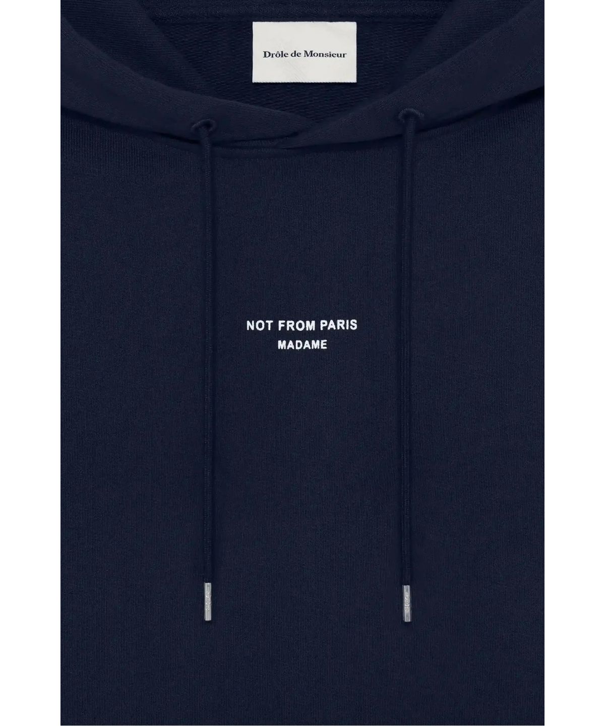 드롤드무슈(DROLE DE MONSIEUR) 클래식 포켓 슬로건 후디Le Hoodie Slogan Poche Classique D0THS26002NYX