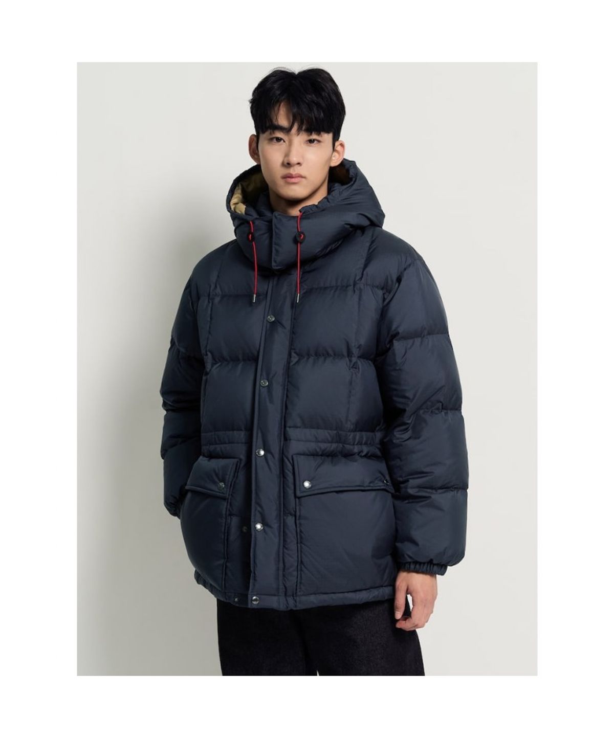 빈폴 멘(BEANPOLE MEN) 카라코람 구스다운 파카  네이비