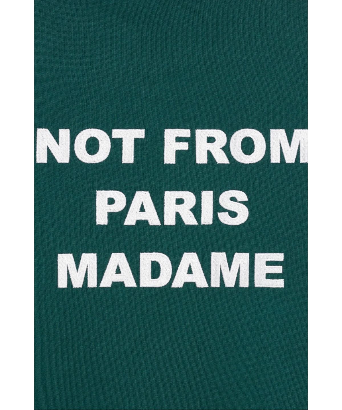드롤드무슈(DROLE DE MONSIEUR) 클래식 포켓 슬로건 후디Le Hoodie Slogan Poche Classique D0THS26002GRD