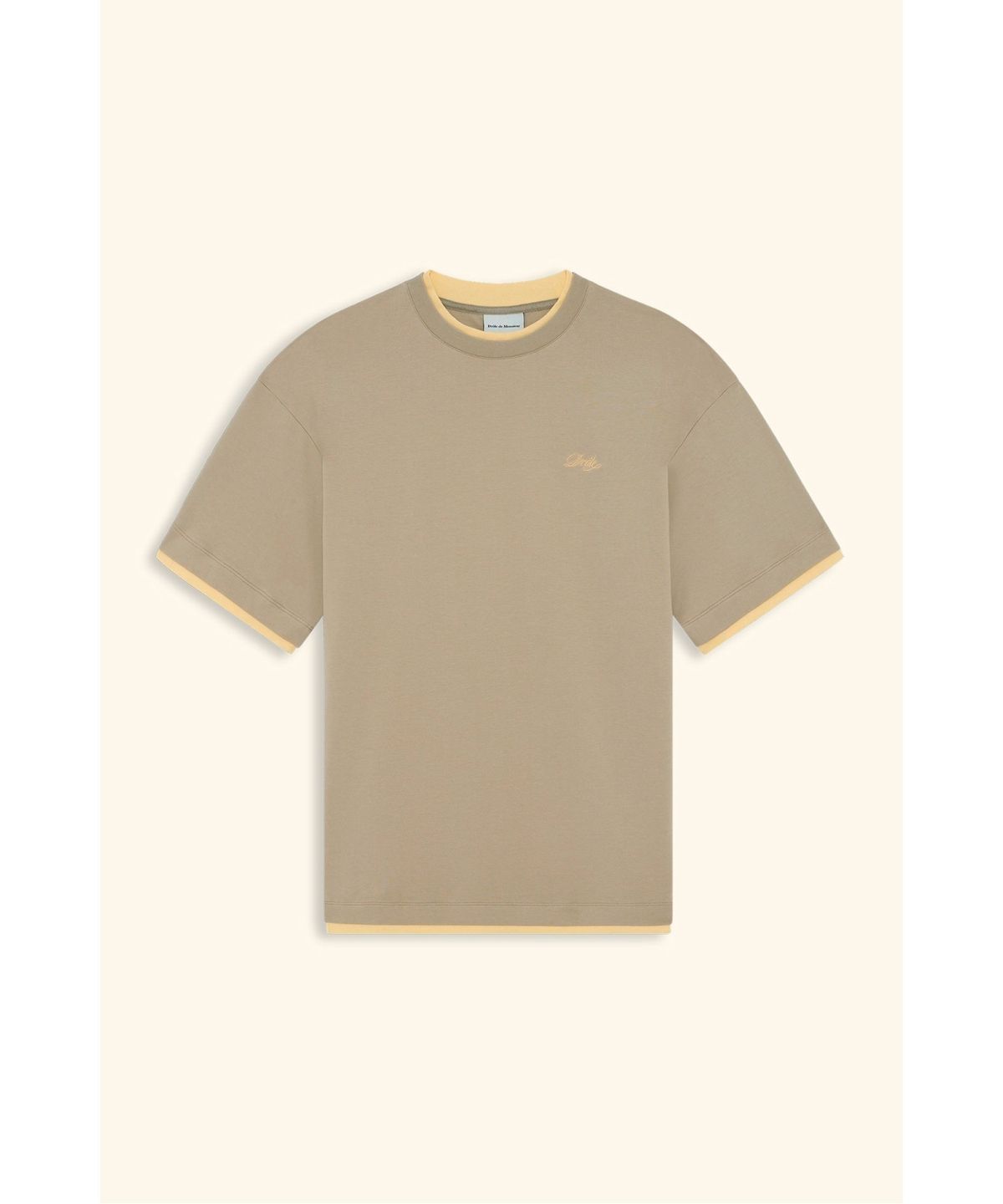드롤드무슈(DROLE DE MONSIEUR) D 미러 티셔츠T-Shirt D Miroir D0TCS26204BEX