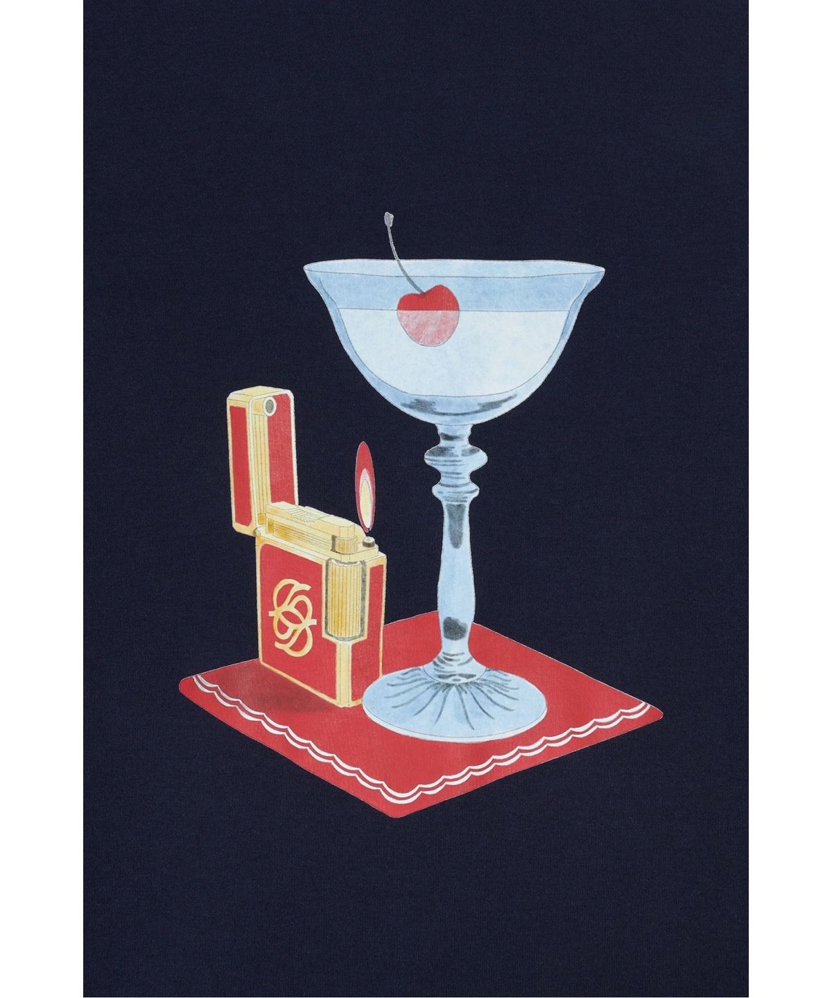 드롤드무슈(DROLE DE MONSIEUR) T-Shirt Cocktail D0TCS26201NYX