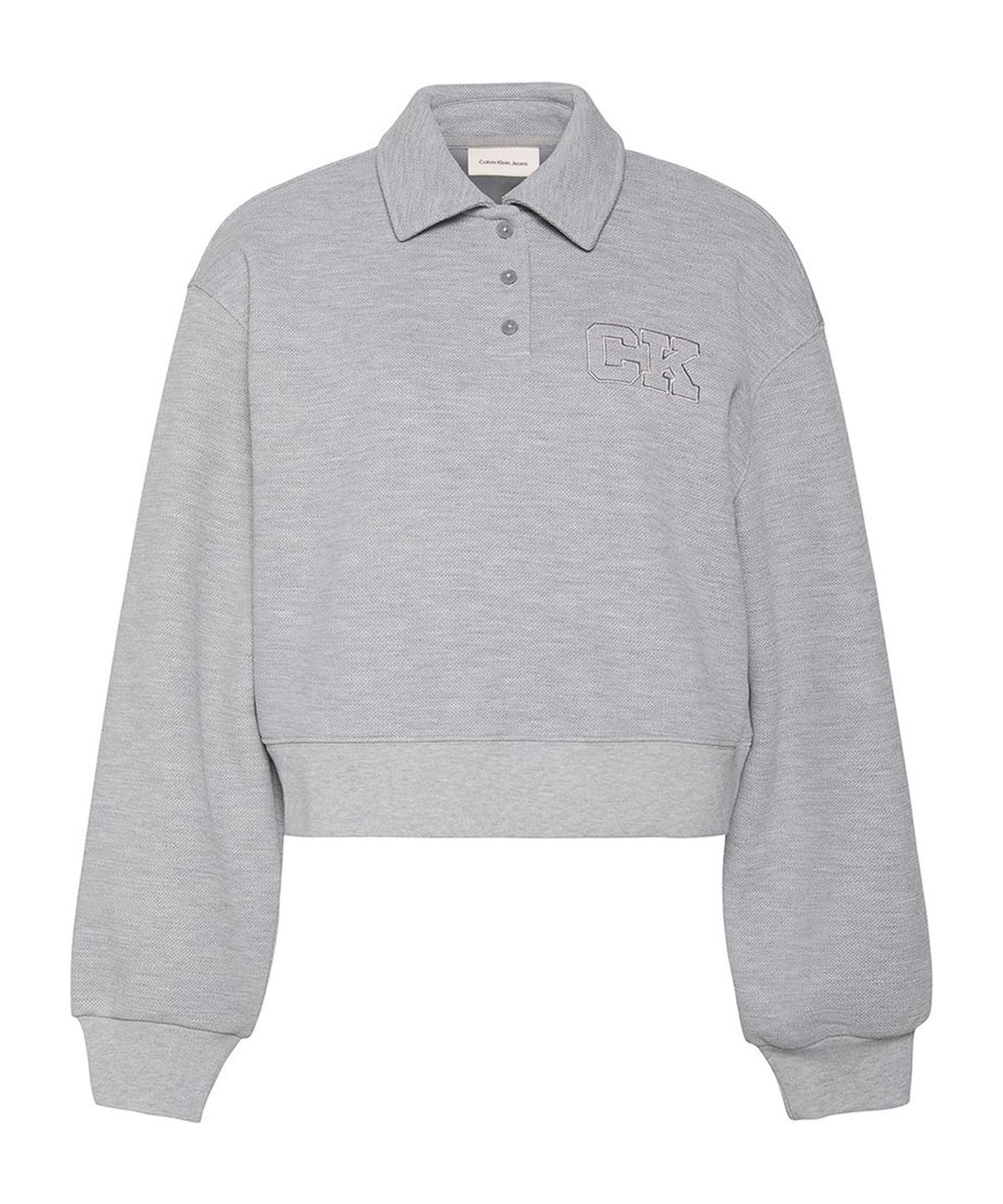 캘빈클라인 진(CALVIN KLEIN JEANS) 여성 릴렉스 패션 폴로 스웻셔츠 47F237G P79