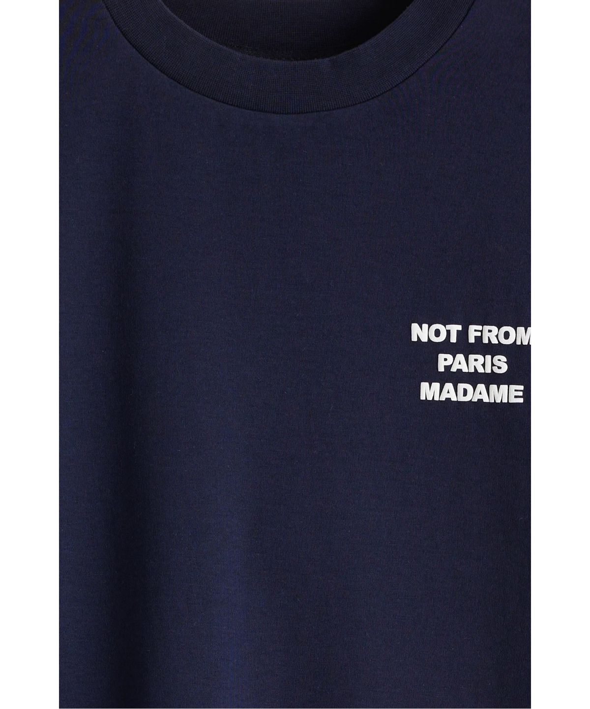 드롤드무슈(DROLE DE MONSIEUR) 슬로건 티셔츠Le T-Shirt Slogan D0TCS26001NYX