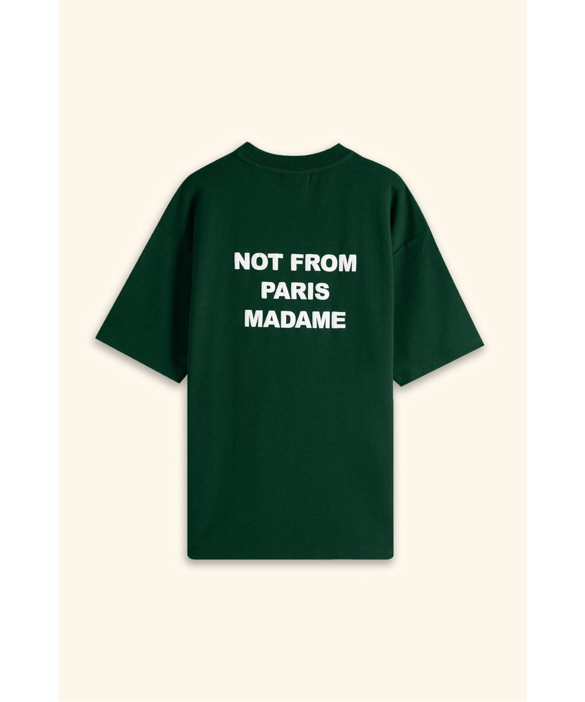 드롤드무슈(DROLE DE MONSIEUR) 슬로건 티셔츠Le T-Shirt Slogan D0TCS26001GRD