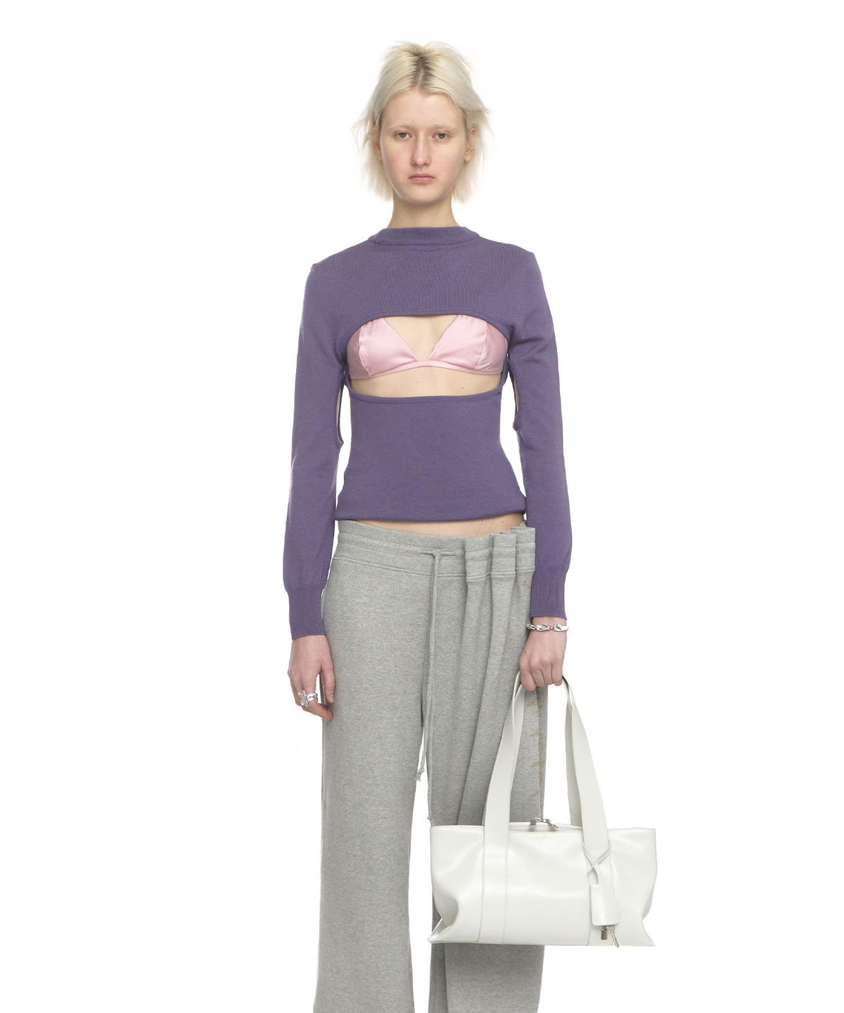 오소이(OSOI) SHELL DUFFEL [ICY MILK]