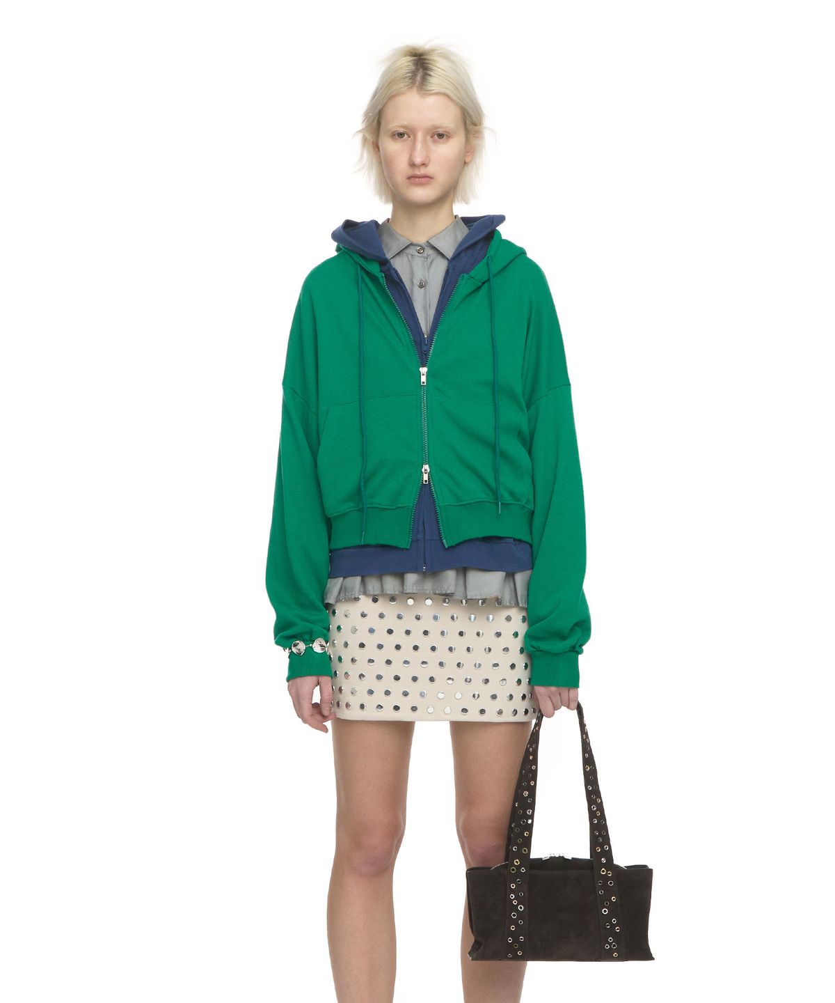 오소이(OSOI) SHELL DUFFEL MINI [SUEDE MOCHA EYELETS]