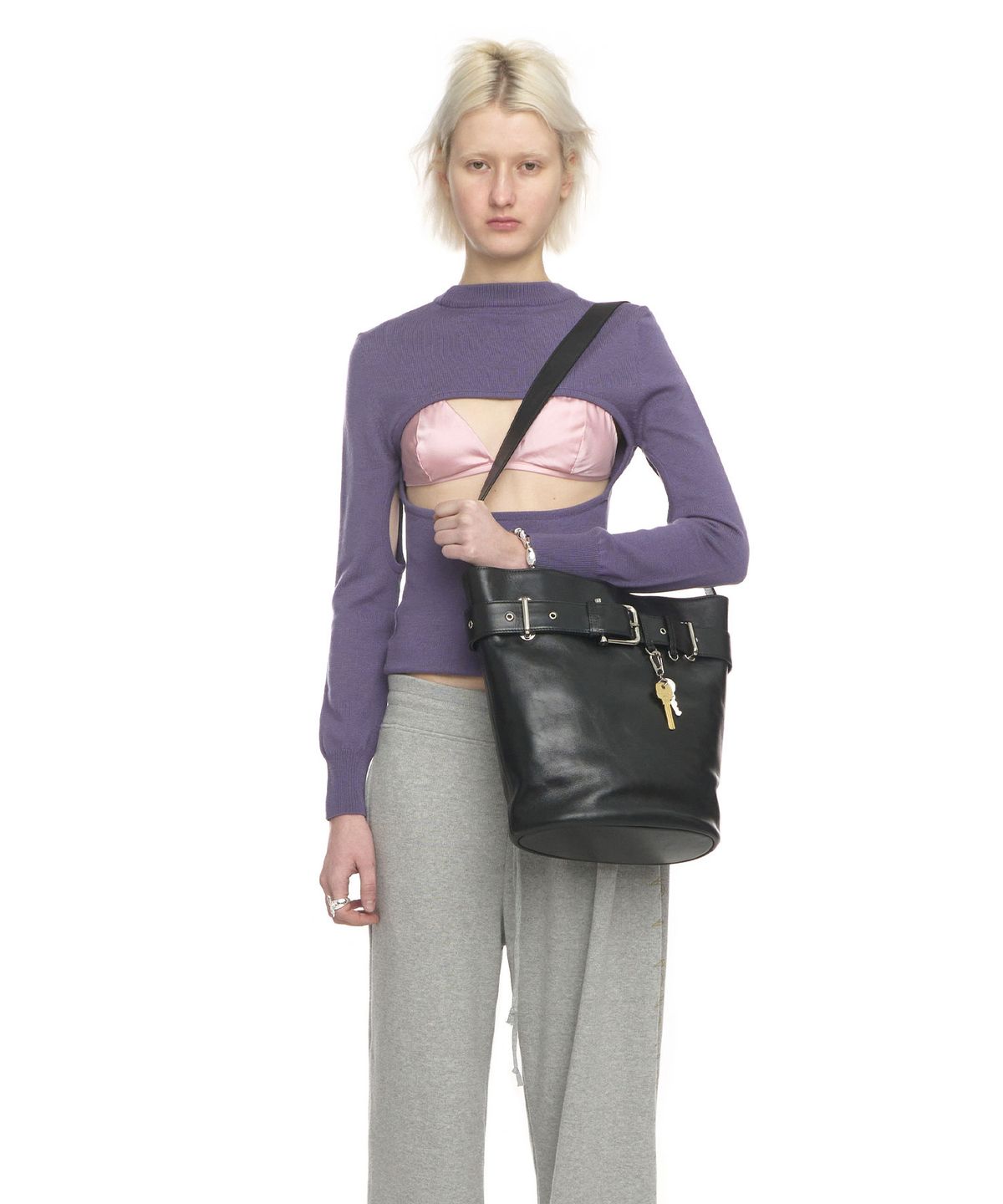 오소이(OSOI) BUCKET BROCLE [STONE BLACK]