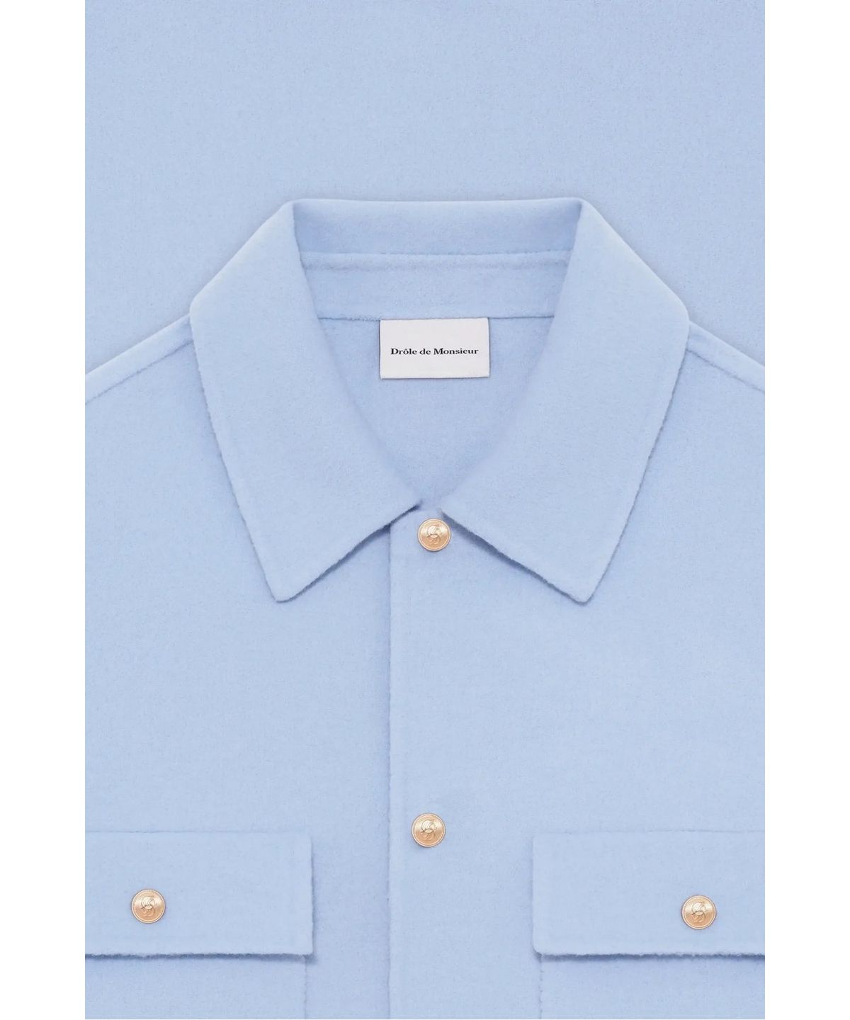 드롤드무슈(DROLE DE MONSIEUR) 울 오버셔츠Surchemise Laine D0JSS26100BUL