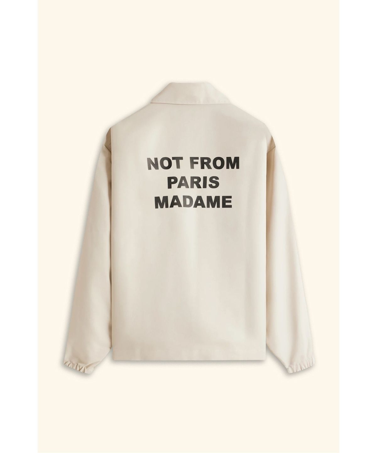 드롤드무슈(DROLE DE MONSIEUR) 슬로건 재킷La Veste Slogan D0JAS26001IVD