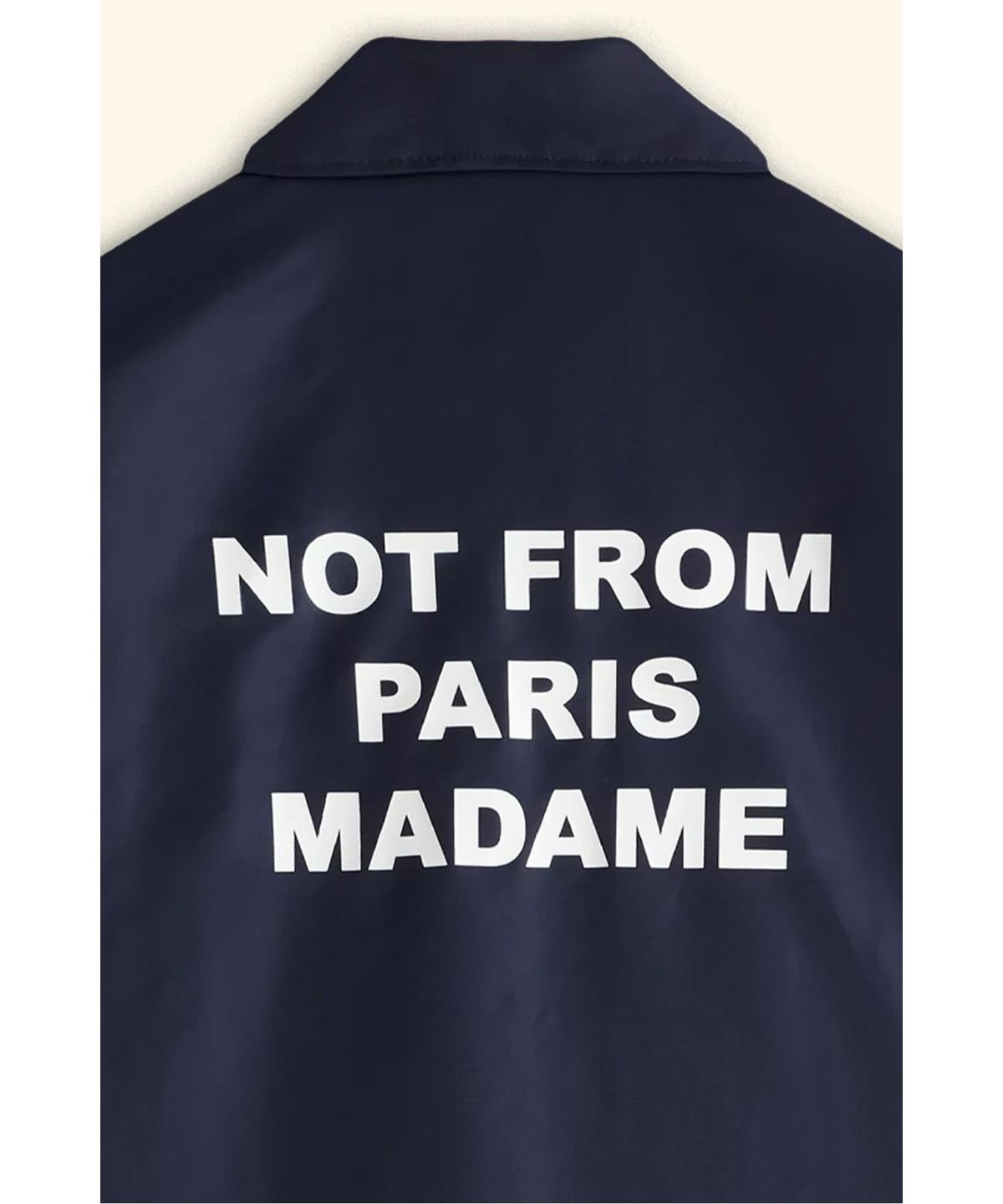 드롤드무슈(DROLE DE MONSIEUR) 슬로건 재킷La Veste Slogan D0JAS26001NYX