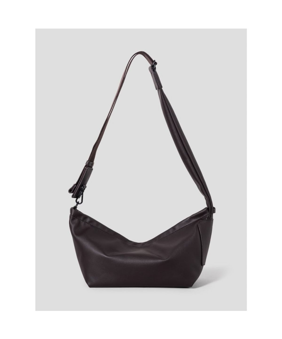 빈폴 액세서리(BEANPOLE ACCESSORY) Less Bag_2 스몰 가죽 크로스백  브라운
