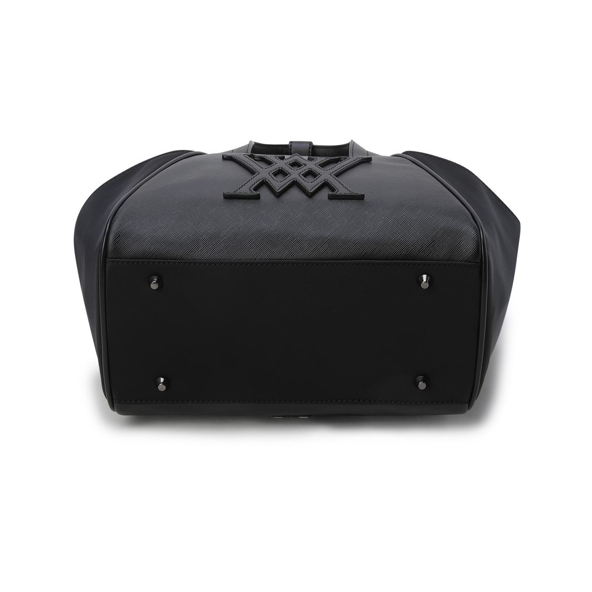 어뉴골프(ANEW GOLF) UNI TWO TONE TOTE BAG_BK