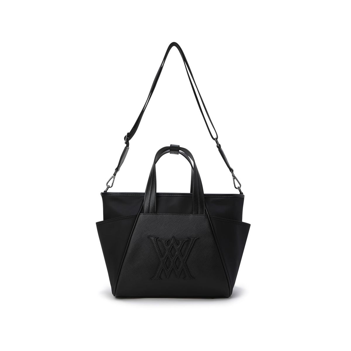 어뉴골프(ANEW GOLF) UNI TWO TONE TOTE BAG_BK
