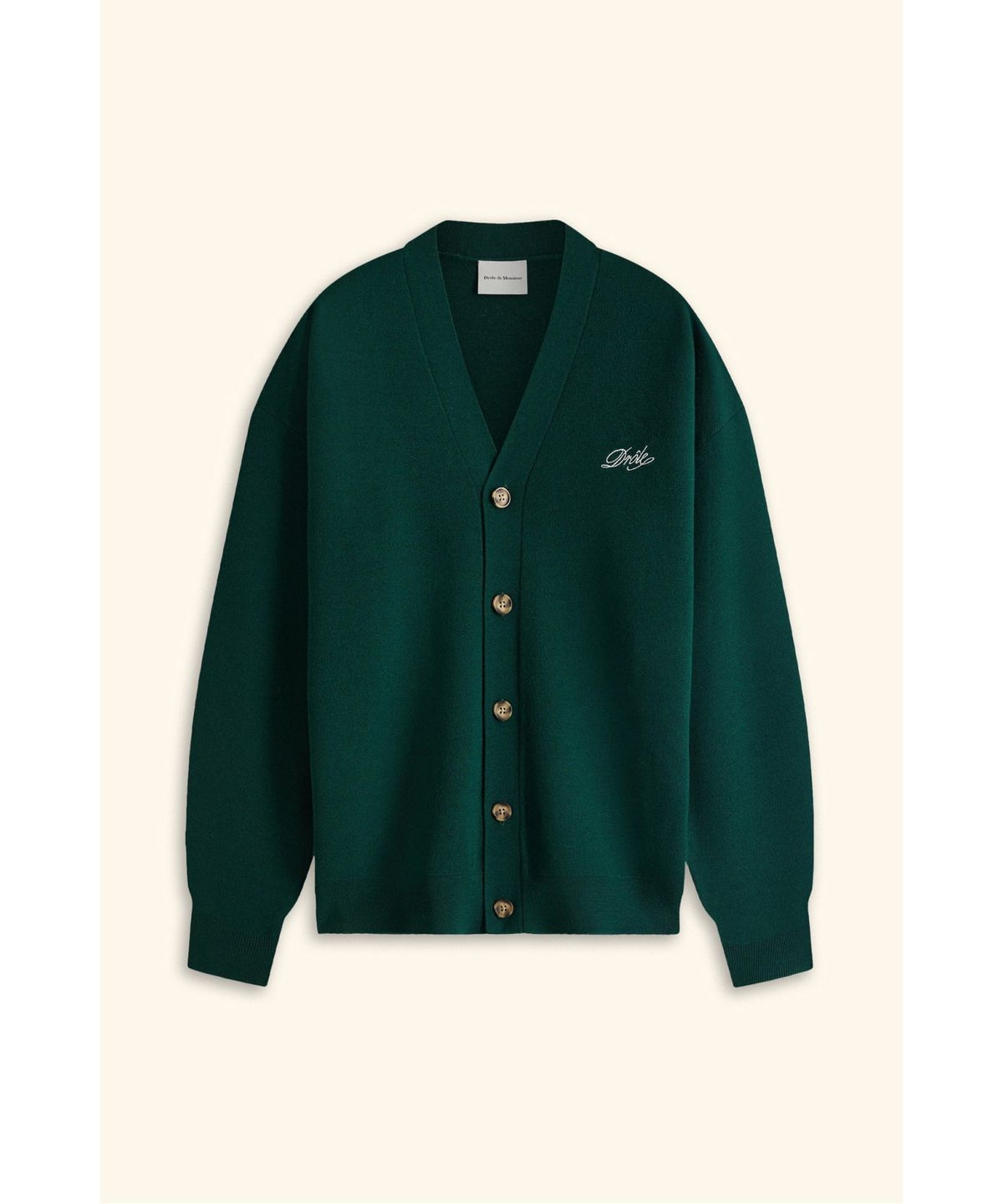 드롤드무슈(DROLE DE MONSIEUR) 드롤 가디건Le Cardigan Drole D0WCS26001GRD