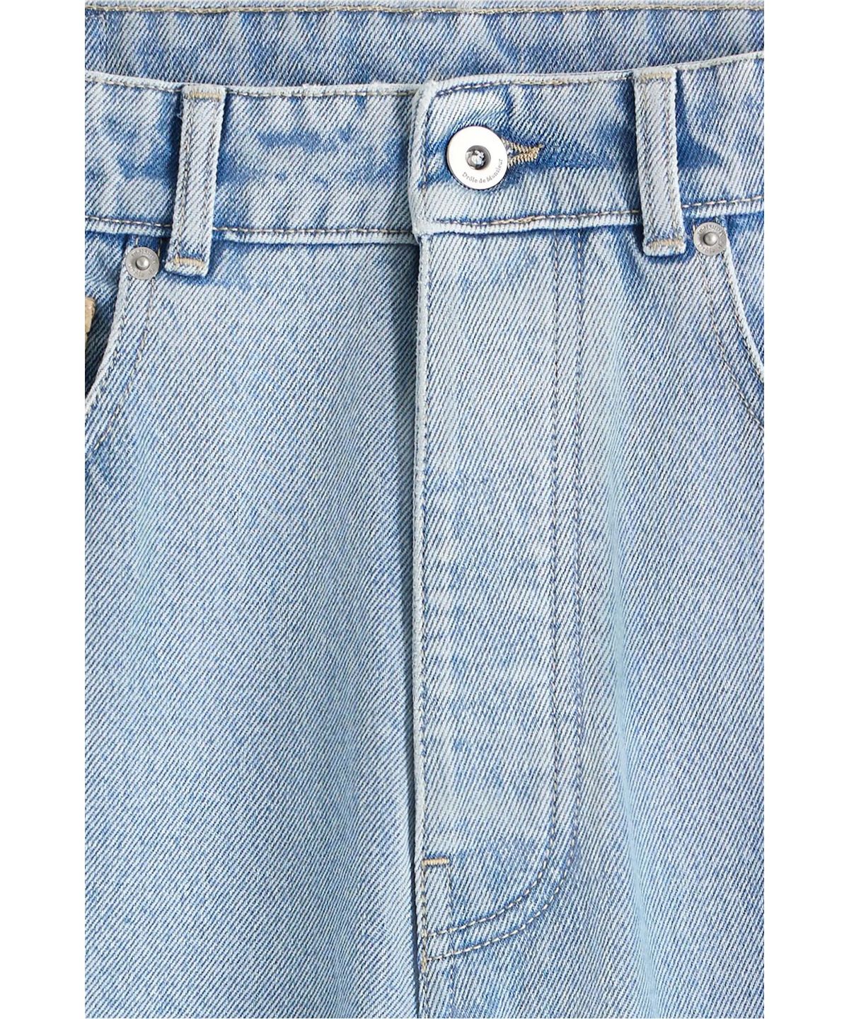 드롤드무슈(DROLE DE MONSIEUR) 워시드 데님 팬츠Le Jean Dlav D0PDS26001BUL