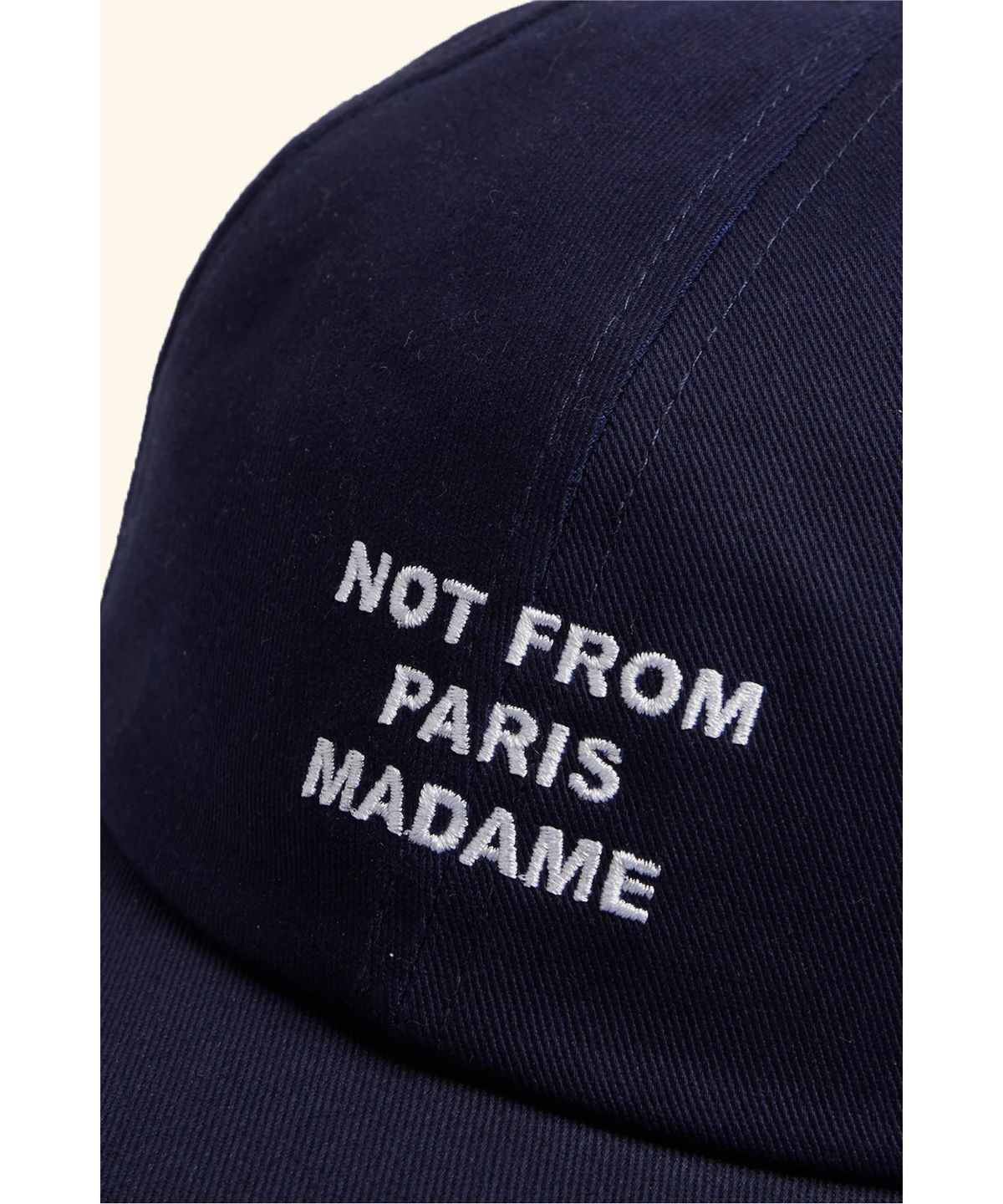 드롤드무슈(DROLE DE MONSIEUR) 슬로건 캡La Casquette Slogan D4RAS26001NYX
