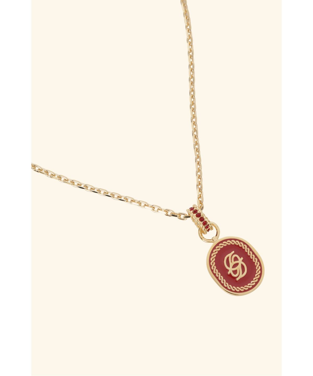 드롤드무슈(DROLE DE MONSIEUR) D 미러 펜던트Le Pendentif D Miroir D4EAS26800REX