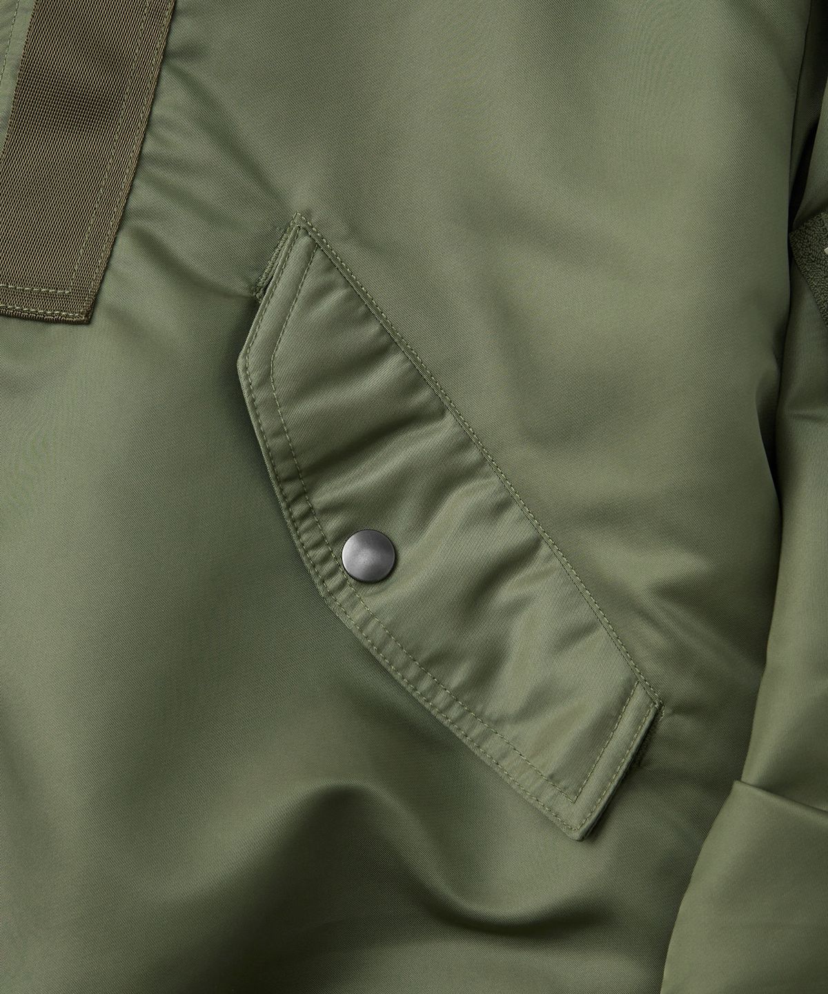 아웃스탠딩(OUTSTANDING) L-2B JACKET_OLIVE GREEN
