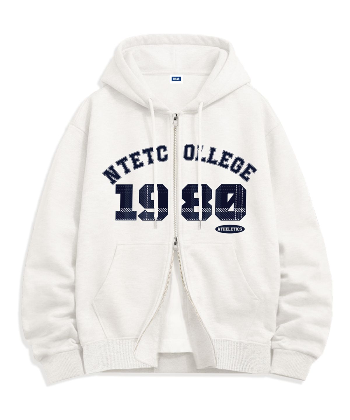 엔티이티(NTET) 1980 check 2-way zip-up (4color)