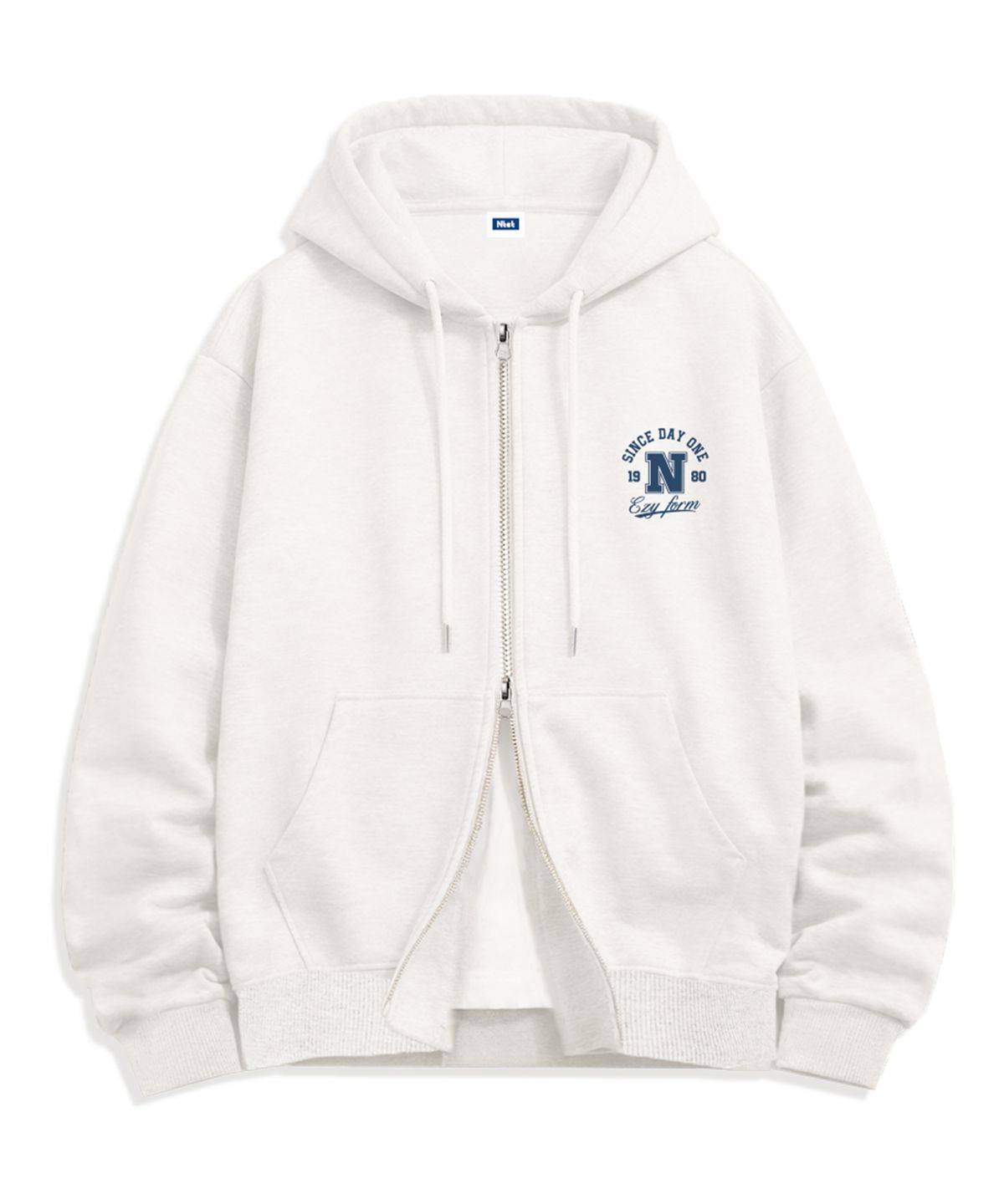 엔티이티(NTET) N emblem 2-way zip-up (4color)