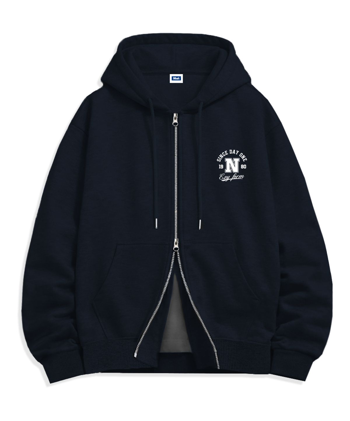 엔티이티(NTET) N emblem 2-way zip-up (4color)