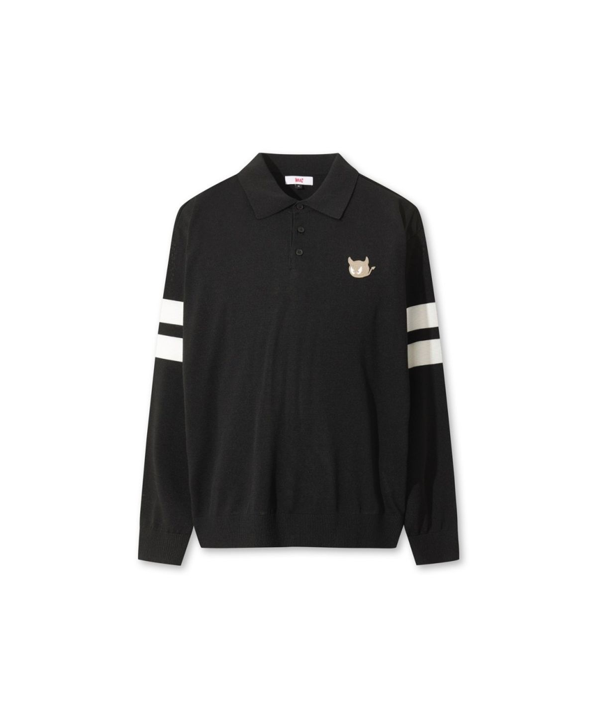 왁(WAAC) WTO Color Block Knit Polo WMWAS26130BKX
