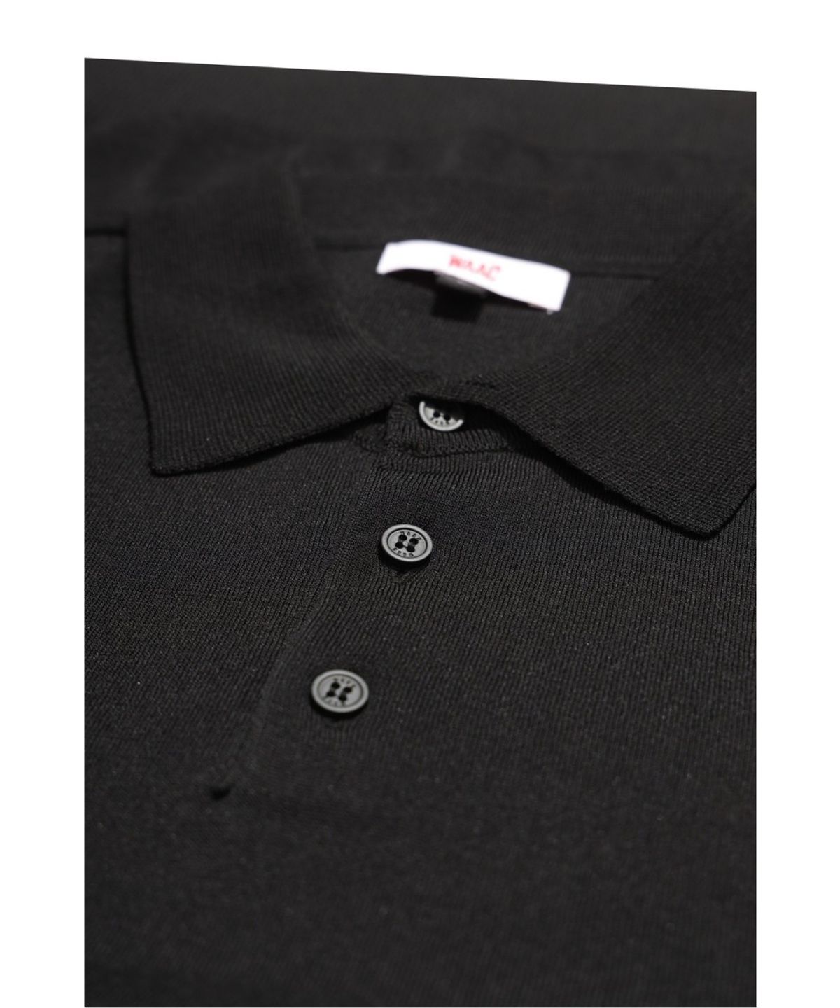 왁(WAAC) WTO Color Block Knit Polo WMWAS26130BKX