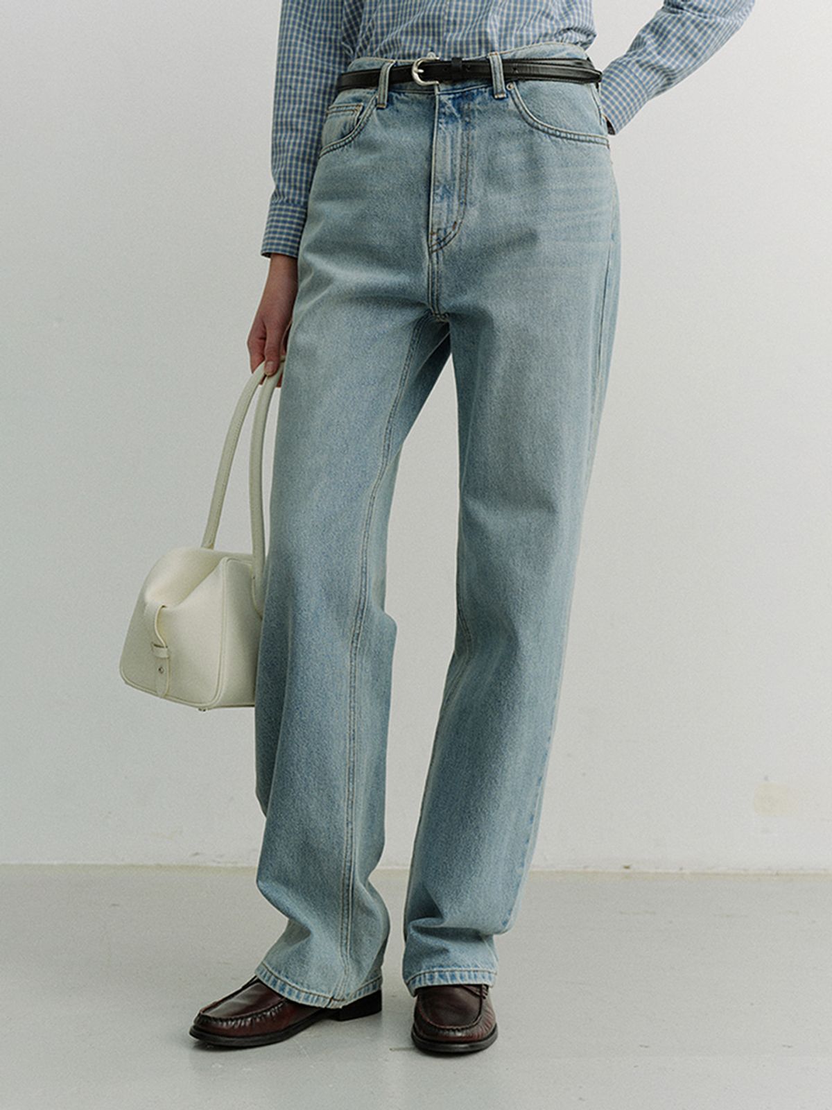 던스트(DUNST) LOOSE JEANS_UDPA6A205_LIGHT BLUE