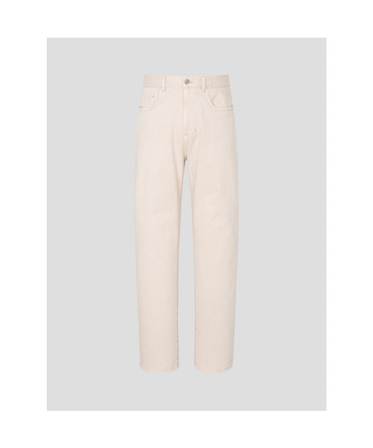 빈폴 멘(BEANPOLE MEN) 컴포트핏 컬러 데님 팬츠  아이보리