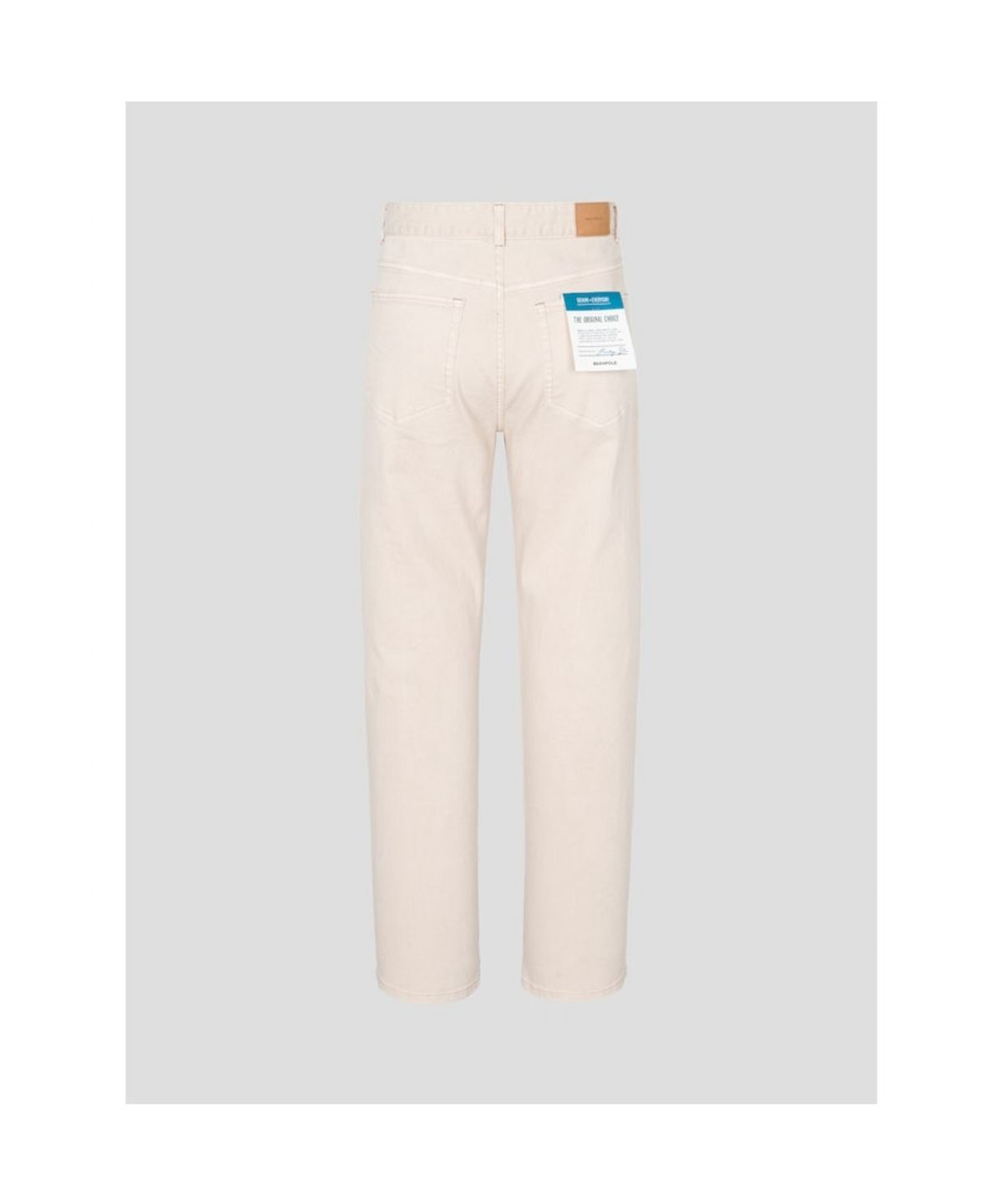 빈폴 멘(BEANPOLE MEN) 컴포트핏 컬러 데님 팬츠  아이보리
