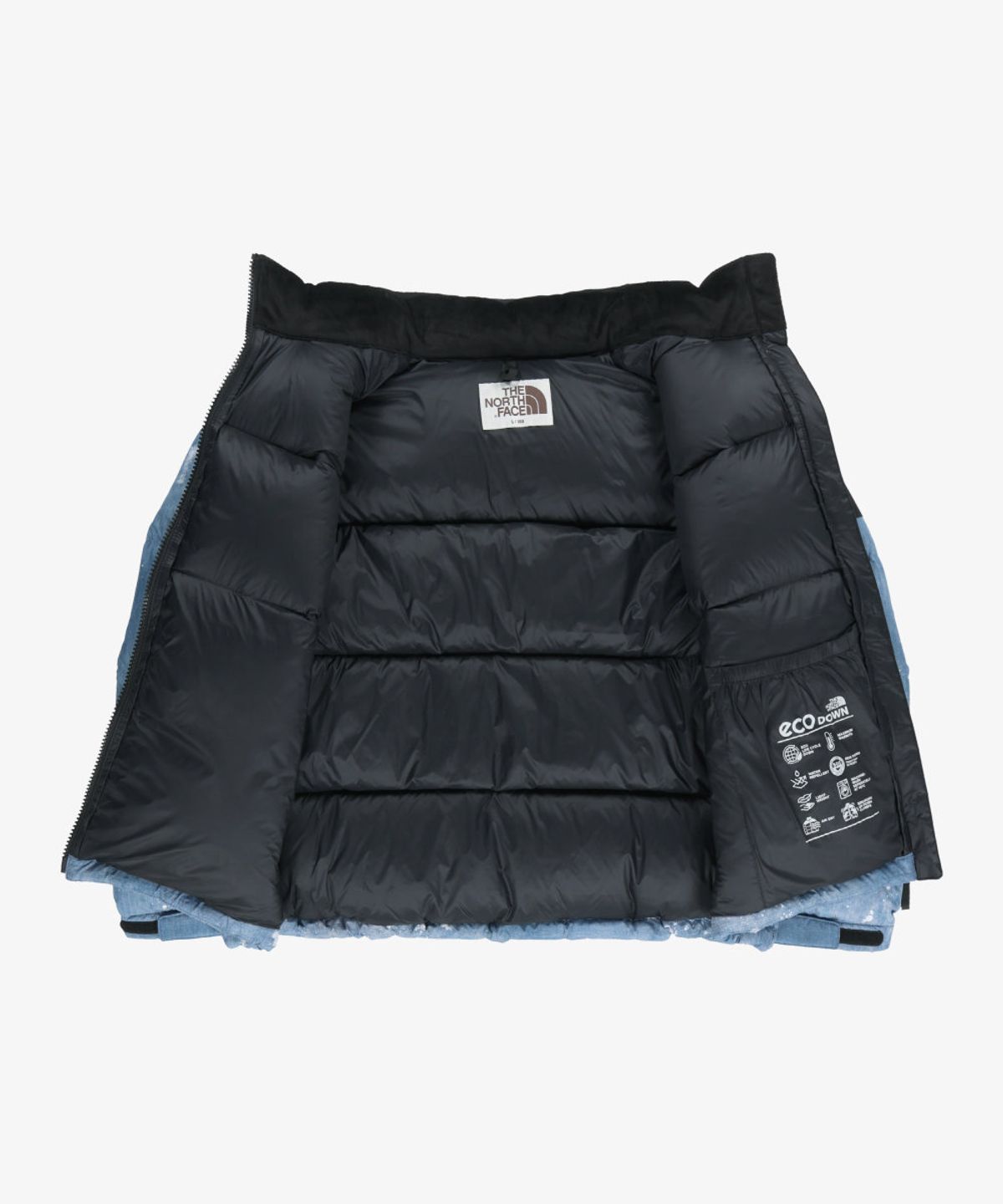 노스페이스(THE NORTH FACE) NJ1DR56J 화이트라벨 노벨티 눕시 프린트 자켓 (RDS) BLUE