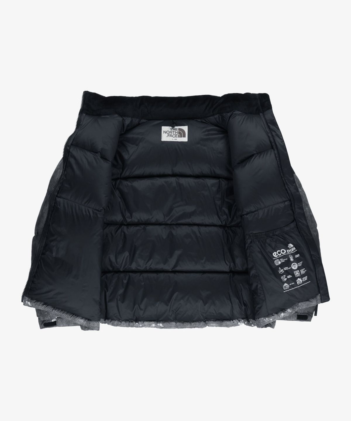 노스페이스(THE NORTH FACE) NJ1DR56K 화이트라벨 노벨티 눕시 프린트 자켓 (RDS) GRAY