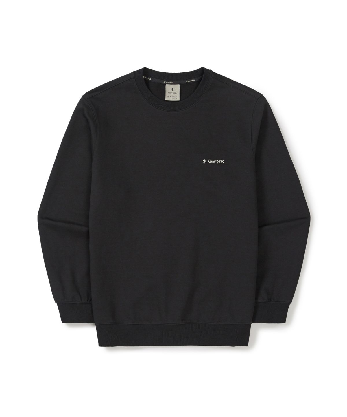 스노우피크 어패럴(SNOWPEAK APPAREL) 두들 그래픽 맨투맨 (S26SMFHT52) Dark Charcoal