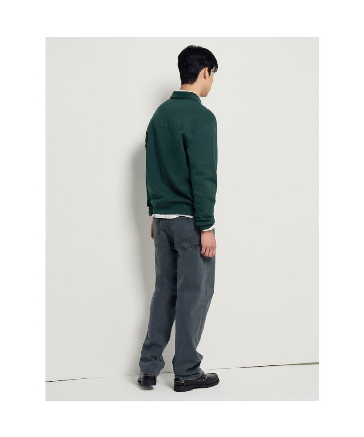 빈폴 멘(BEANPOLE MEN) 컴포트핏 컬러 데님 팬츠  애쉬
