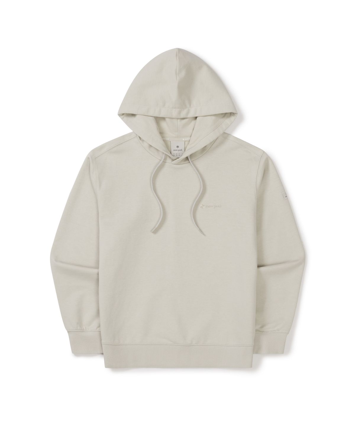 스노우피크 어패럴(SNOWPEAK APPAREL) 여성 후드 티셔츠 (S26SWFHD51) Light Beige