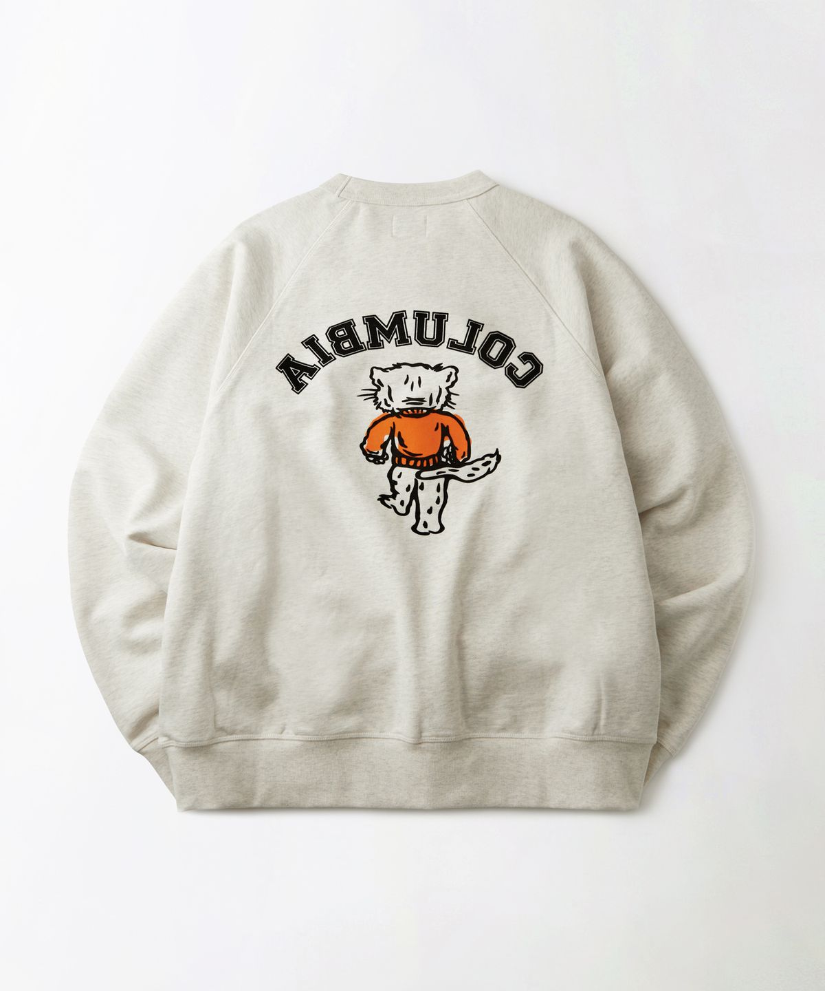 아웃스탠딩(OUTSTANDING) V.S.C SWEAT(COLUMBIA)_1%OATMEAL