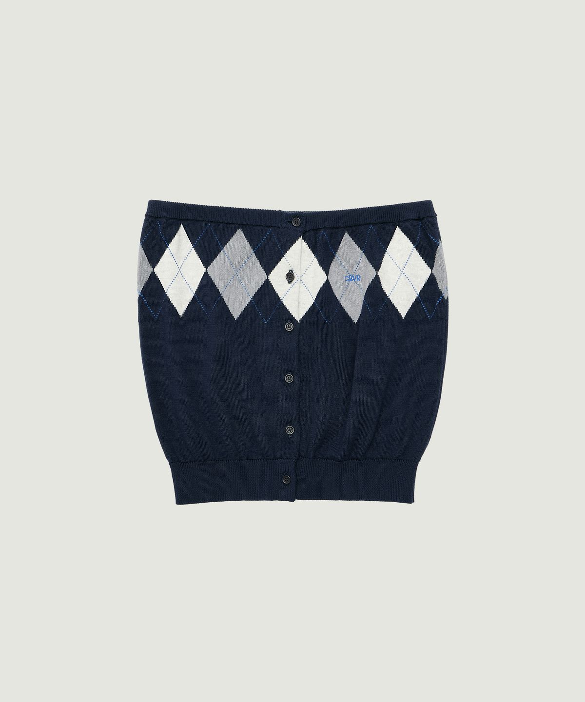 그로브(GROVE) VENI ARGYLE TUBE TOP (NAVY)
