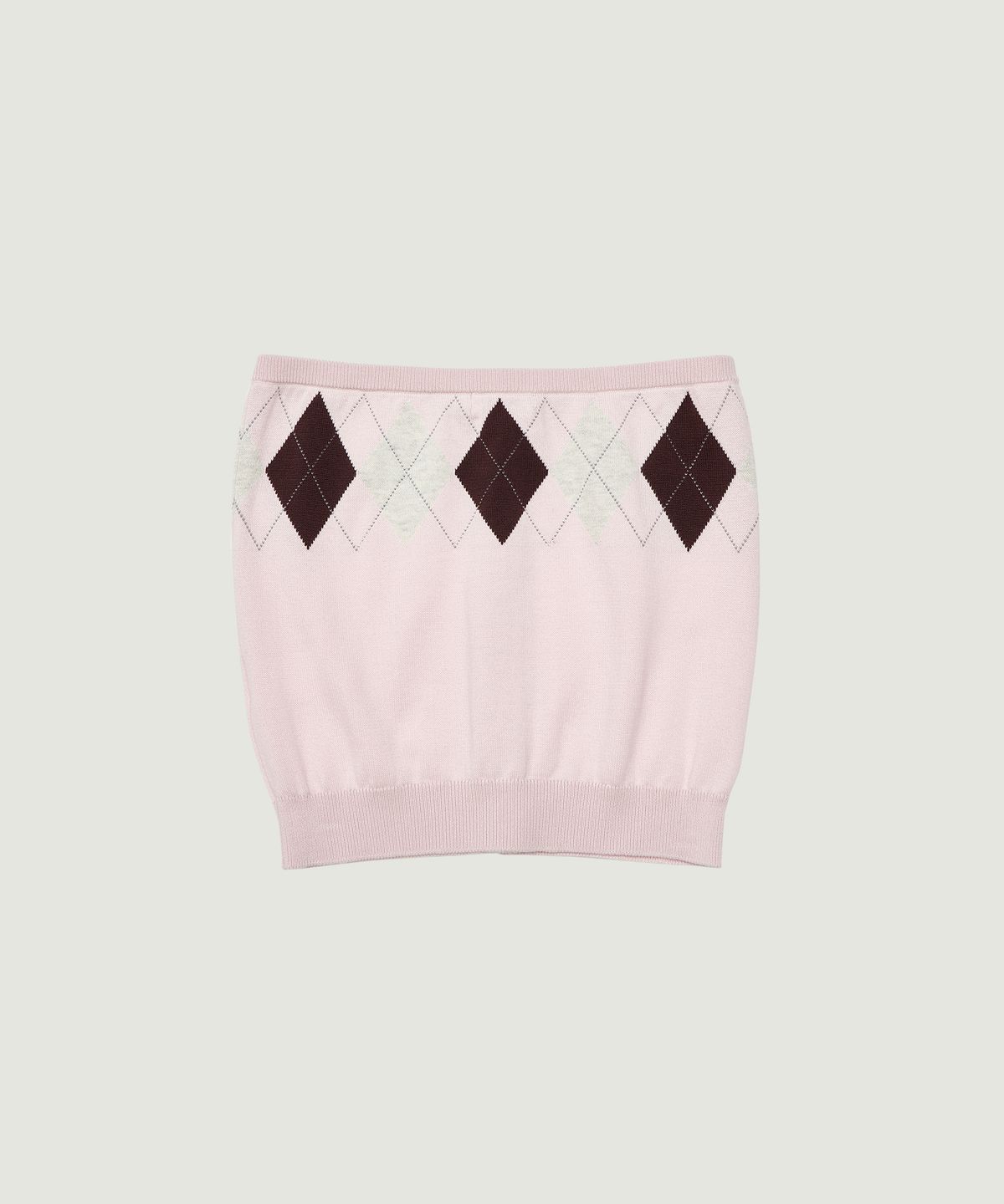 그로브(GROVE) VENI ARGYLE TUBE TOP (PINK)
