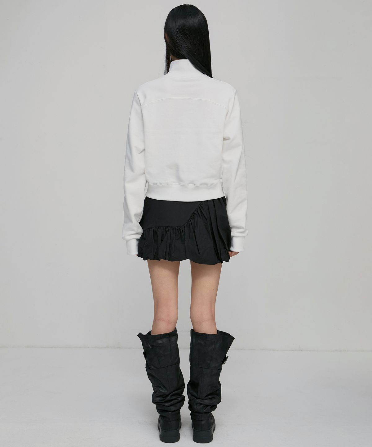 플레어업(FLAREUP) FLAREUP Zip Track Jacket (FL-107_Off White)
