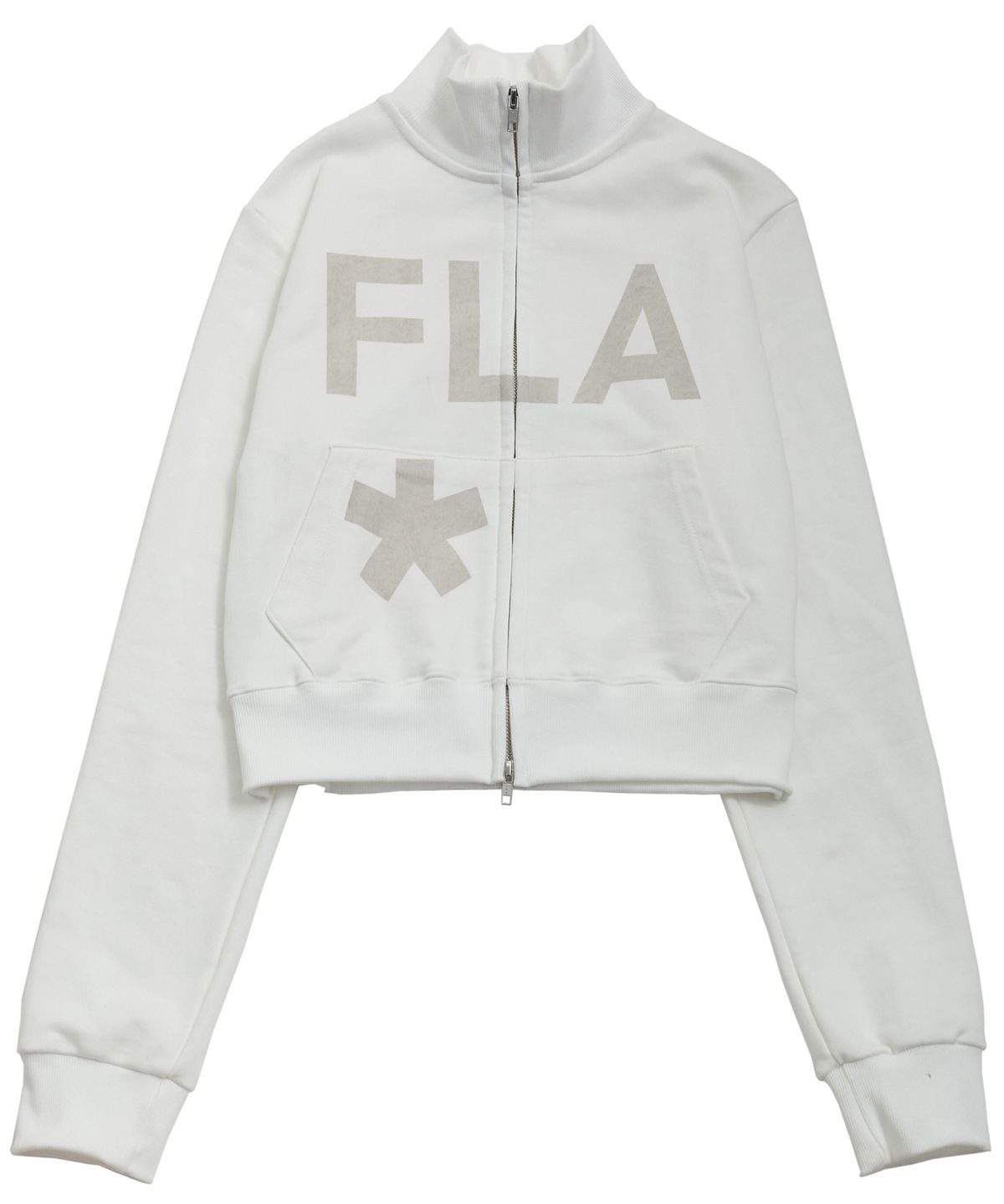 플레어업(FLAREUP) FLAREUP Zip Track Jacket (FL-107_Off White)