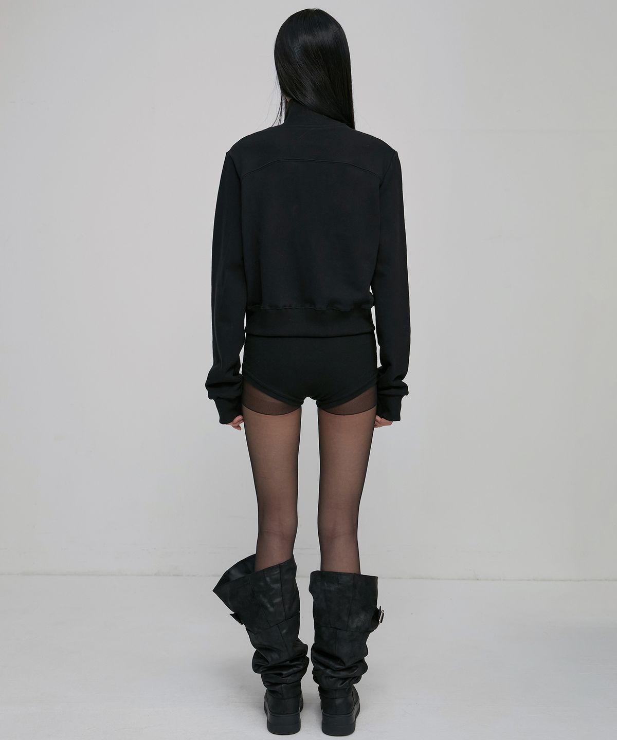 플레어업(FLAREUP) FLAREUP Zip Track Jacket (FL-107_Black)