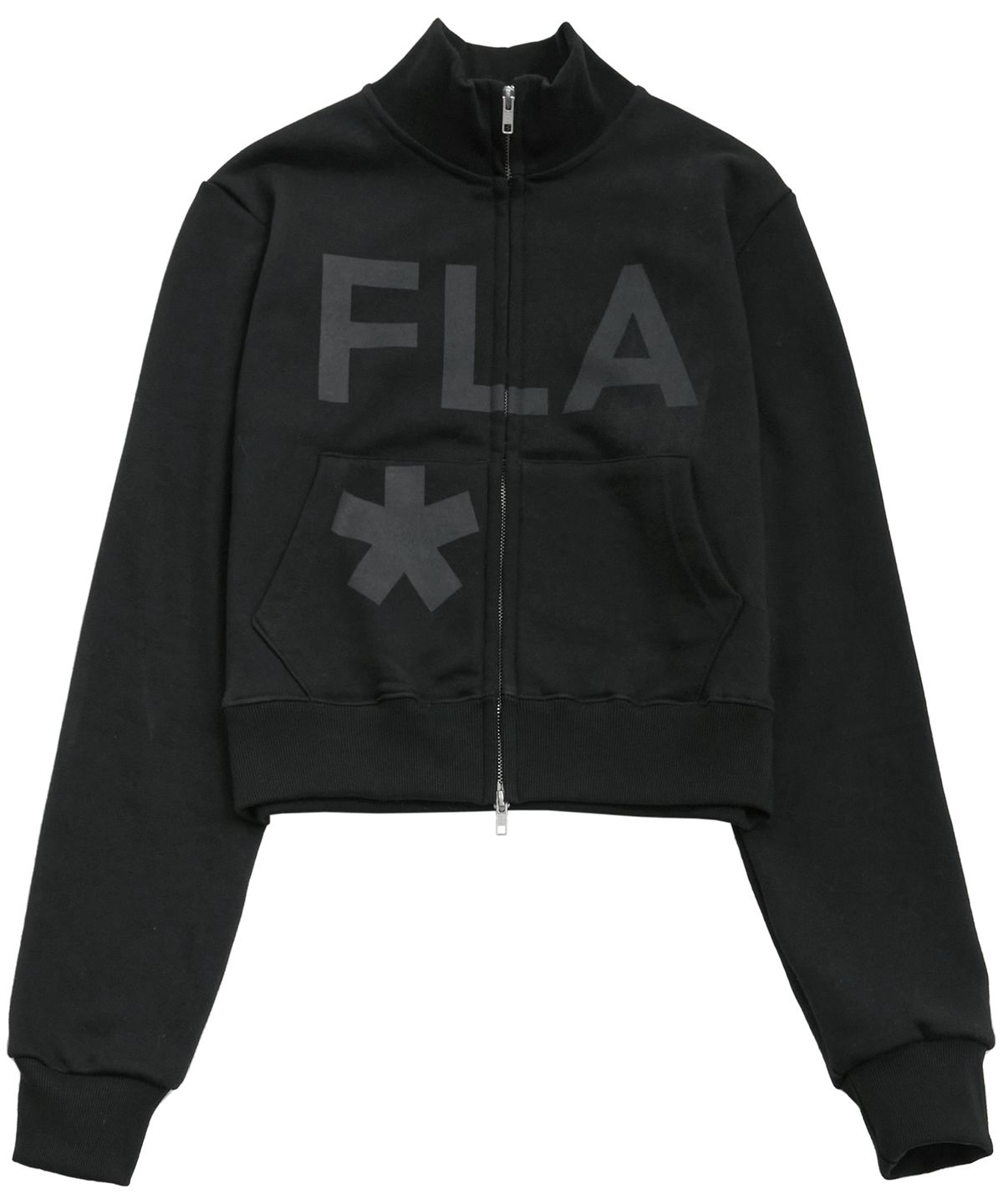플레어업(FLAREUP) FLAREUP Zip Track Jacket (FL-107_Black)