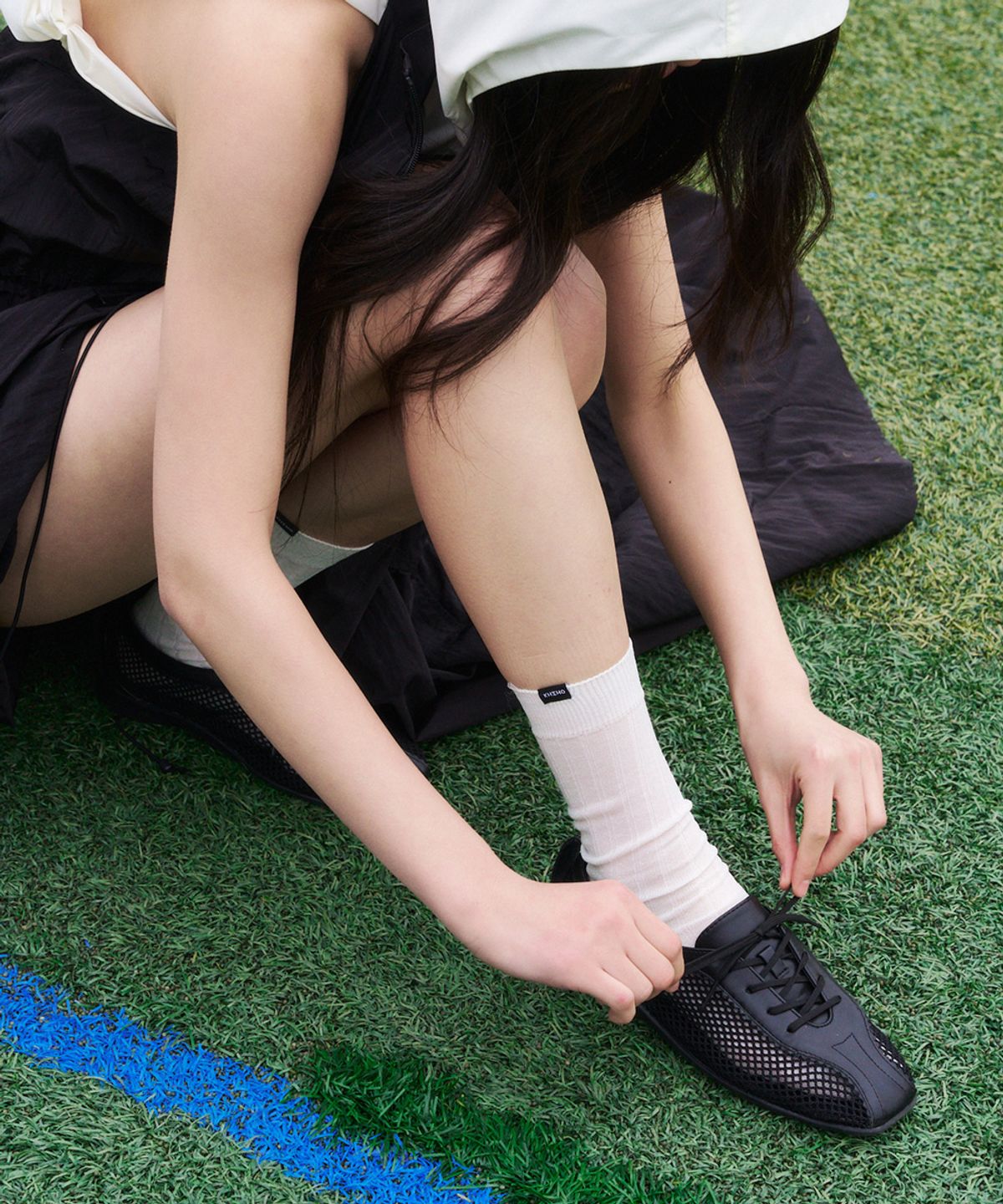 기호(KHIHO) 아에라 메쉬 스니커즈 블랙