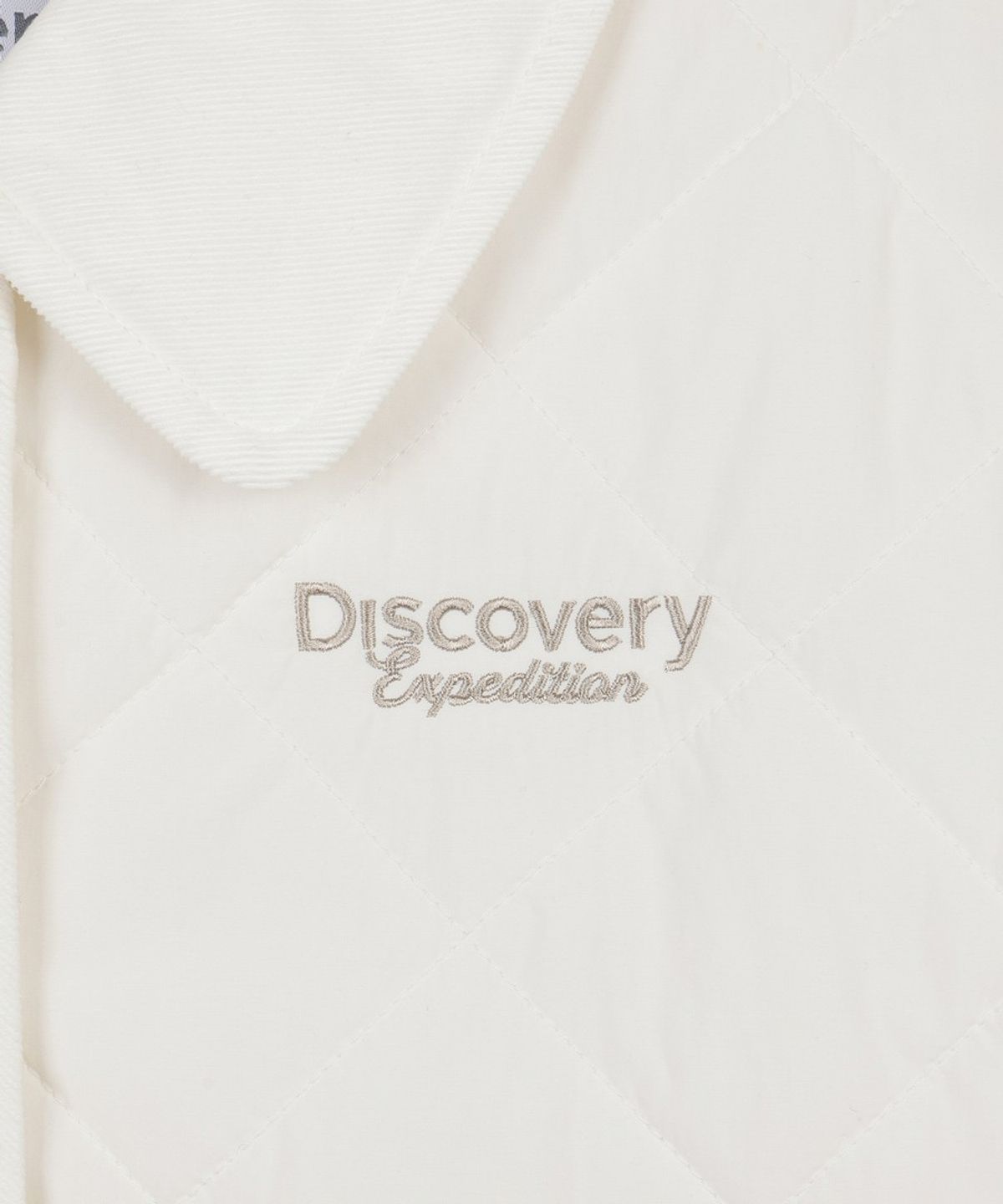 디스커버리 키즈(DISCOVERY KIDS) 여아 패디드 퀼팅 점퍼 (CREAM)