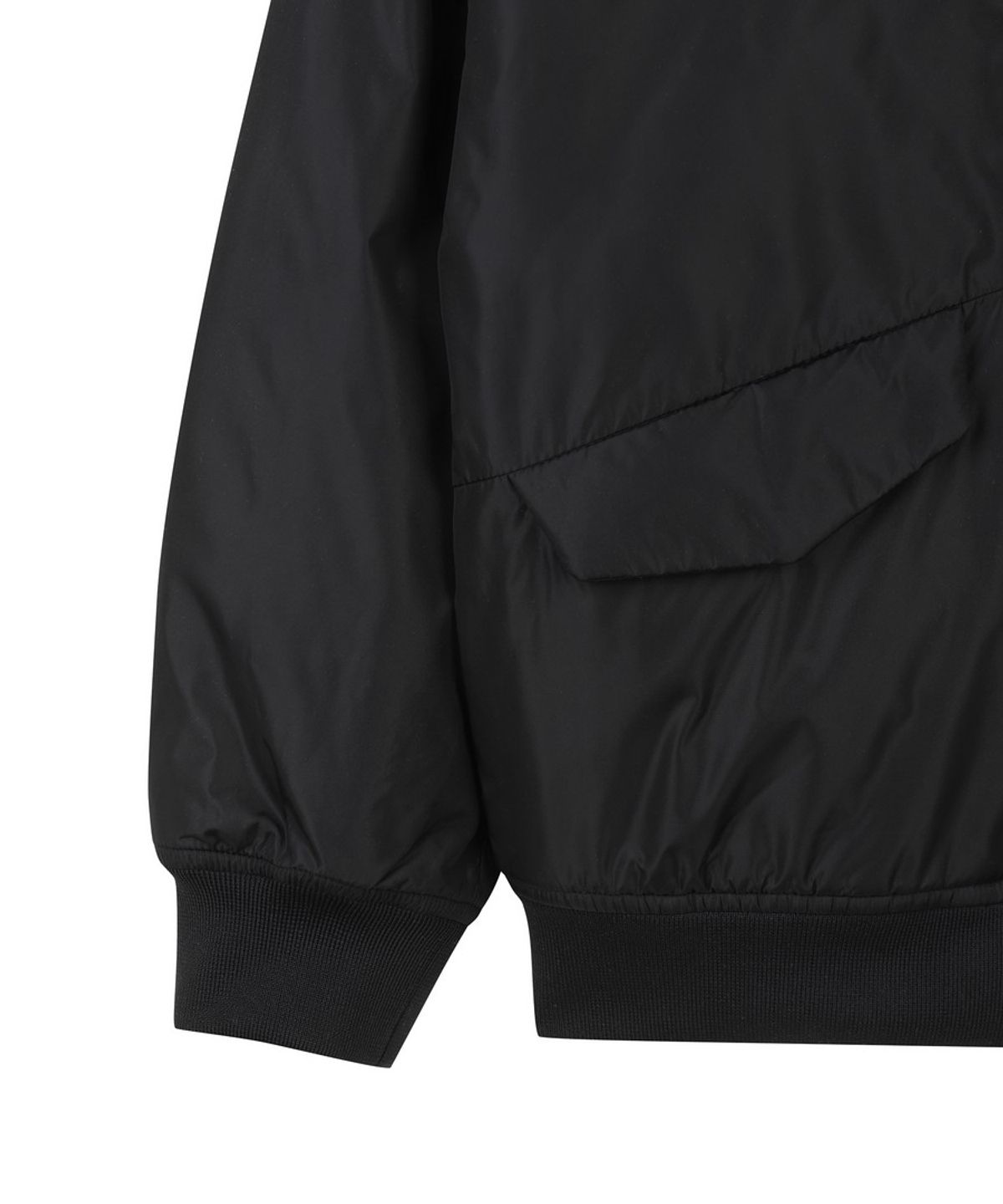 디스커버리 키즈(DISCOVERY KIDS) 키즈 후드 디태처블 봄버 패딩 점퍼 (BLACK)