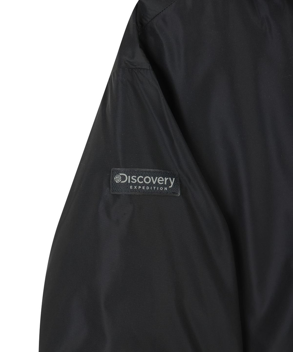 디스커버리 키즈(DISCOVERY KIDS) 키즈 후드 디태처블 봄버 패딩 점퍼 (BLACK)