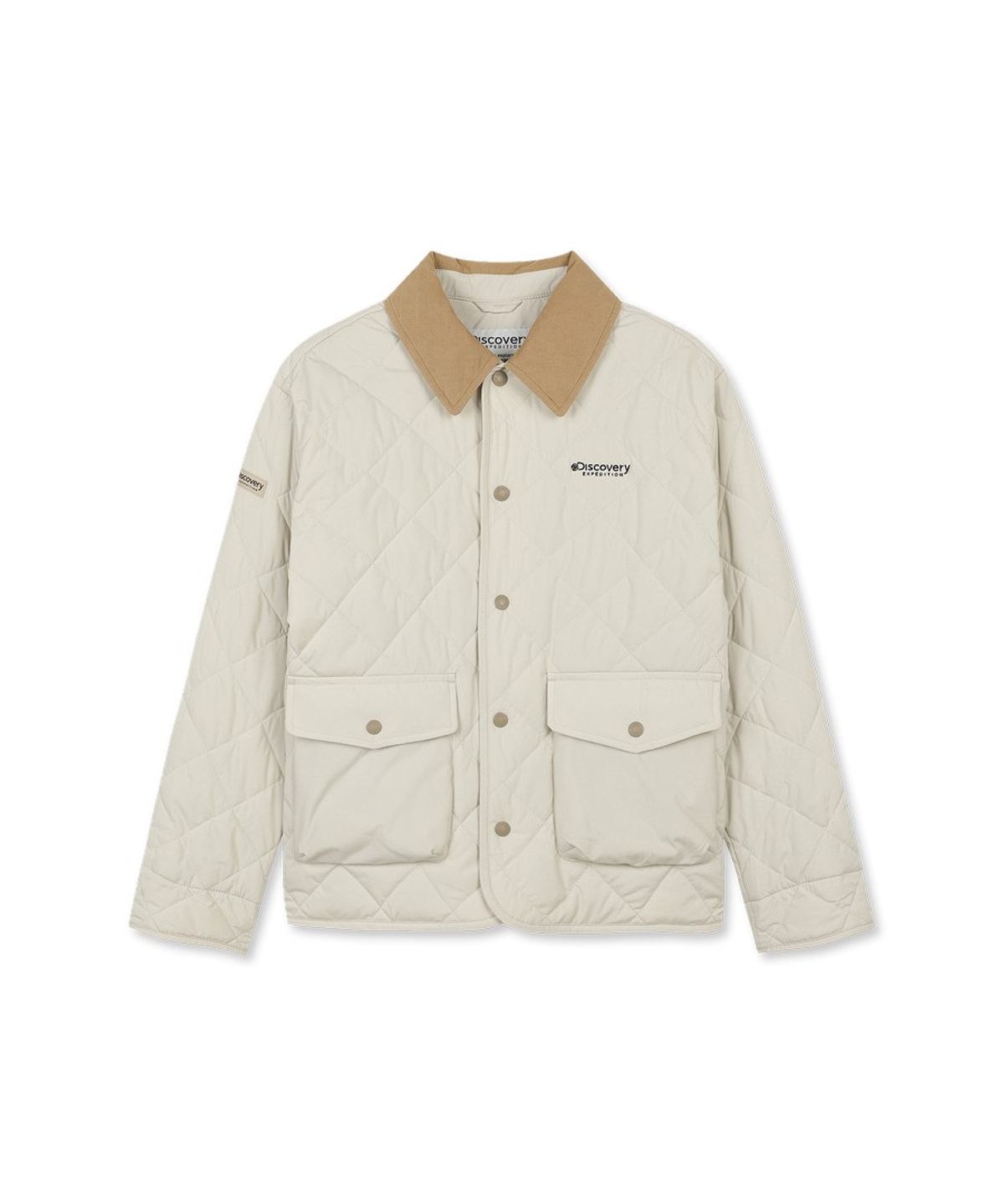 디스커버리 키즈(DISCOVERY KIDS) 키즈 패디드 퀼팅 점퍼 (BEIGE2)