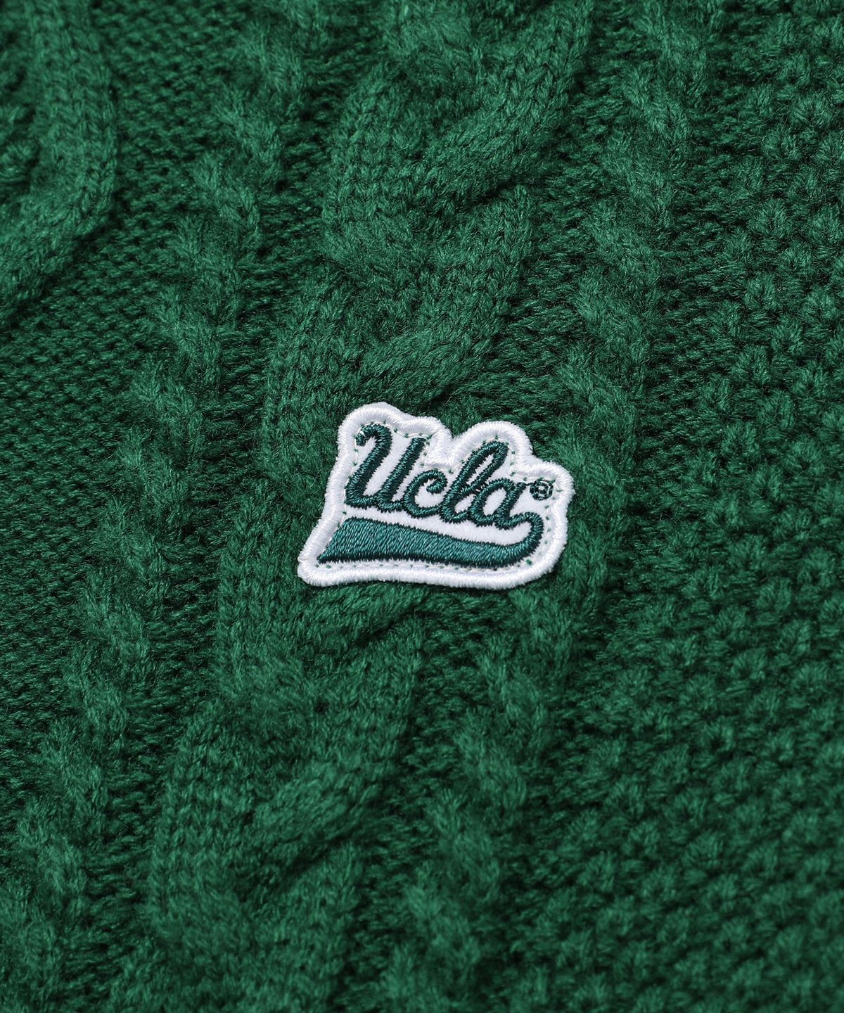유씨엘에이(UCLA) 키즈 UCLA 피셔맨 스웨트 니트[GREEN](UCRLKJ1)
