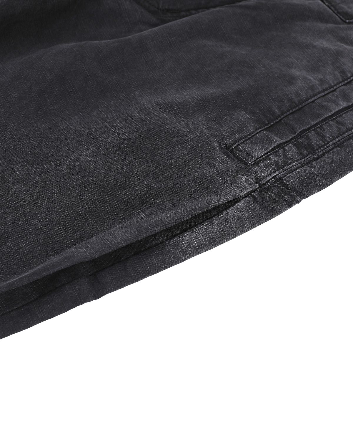 엑스톤즈(XTONZ) XP325 그런지 레이어드 워싱 코튼 팬츠 (BLACK)